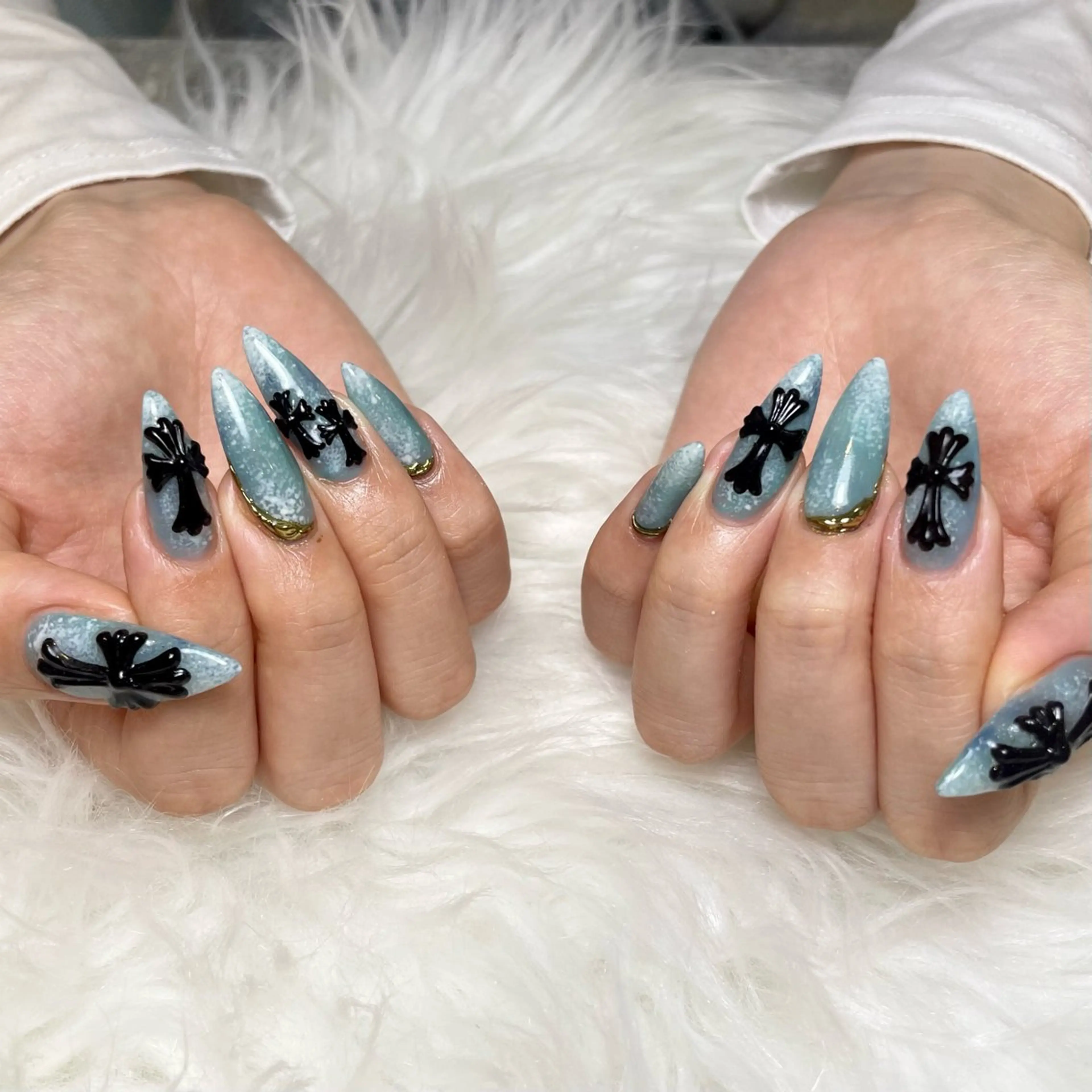 ネイル ハンドネイル ハンドケア SunnyRoa aguri ୨୧˖*のネイルデザイン