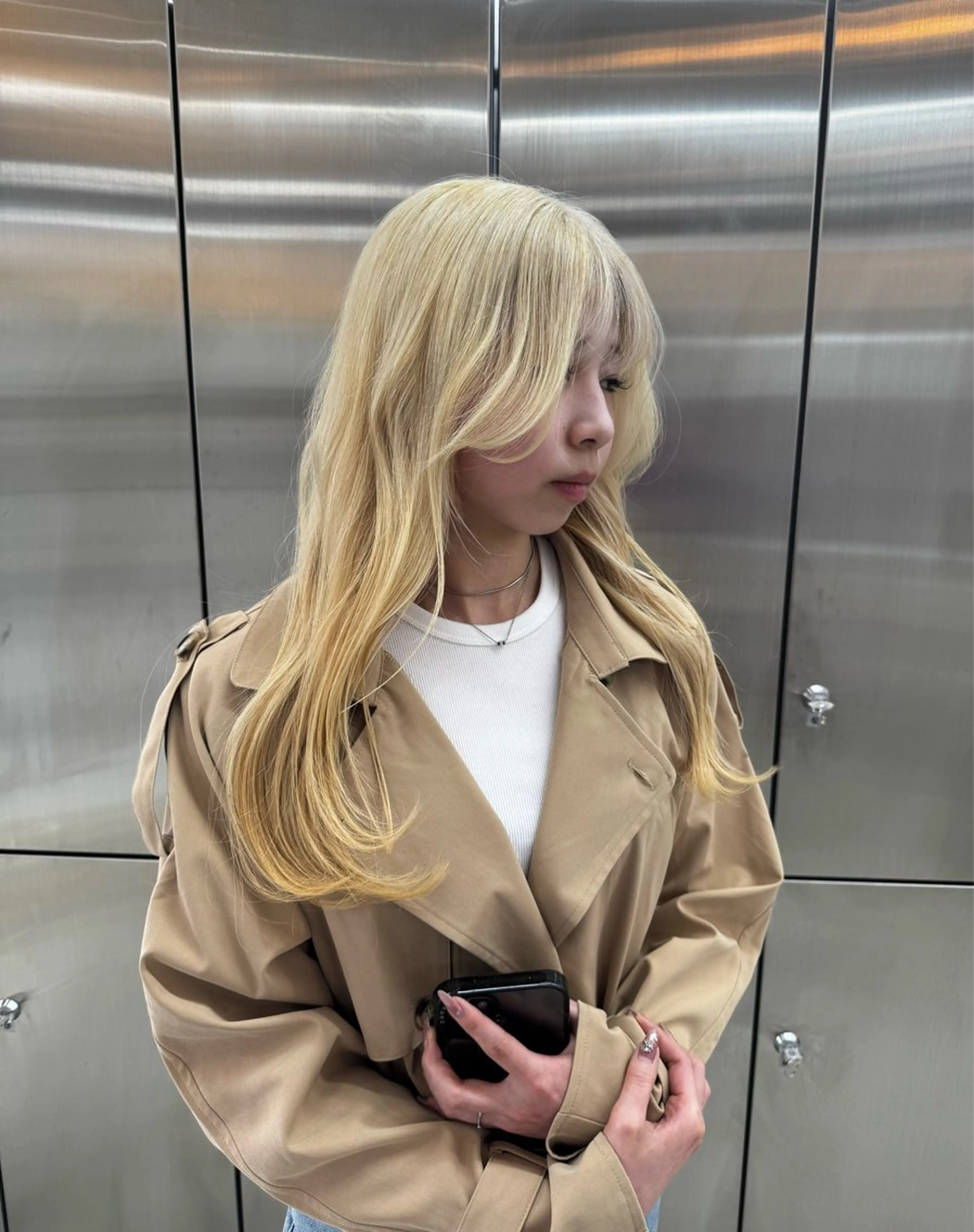 ロング ヘアカラー トリートメント yuimarl切田 はじめ✨のヘアスタイル