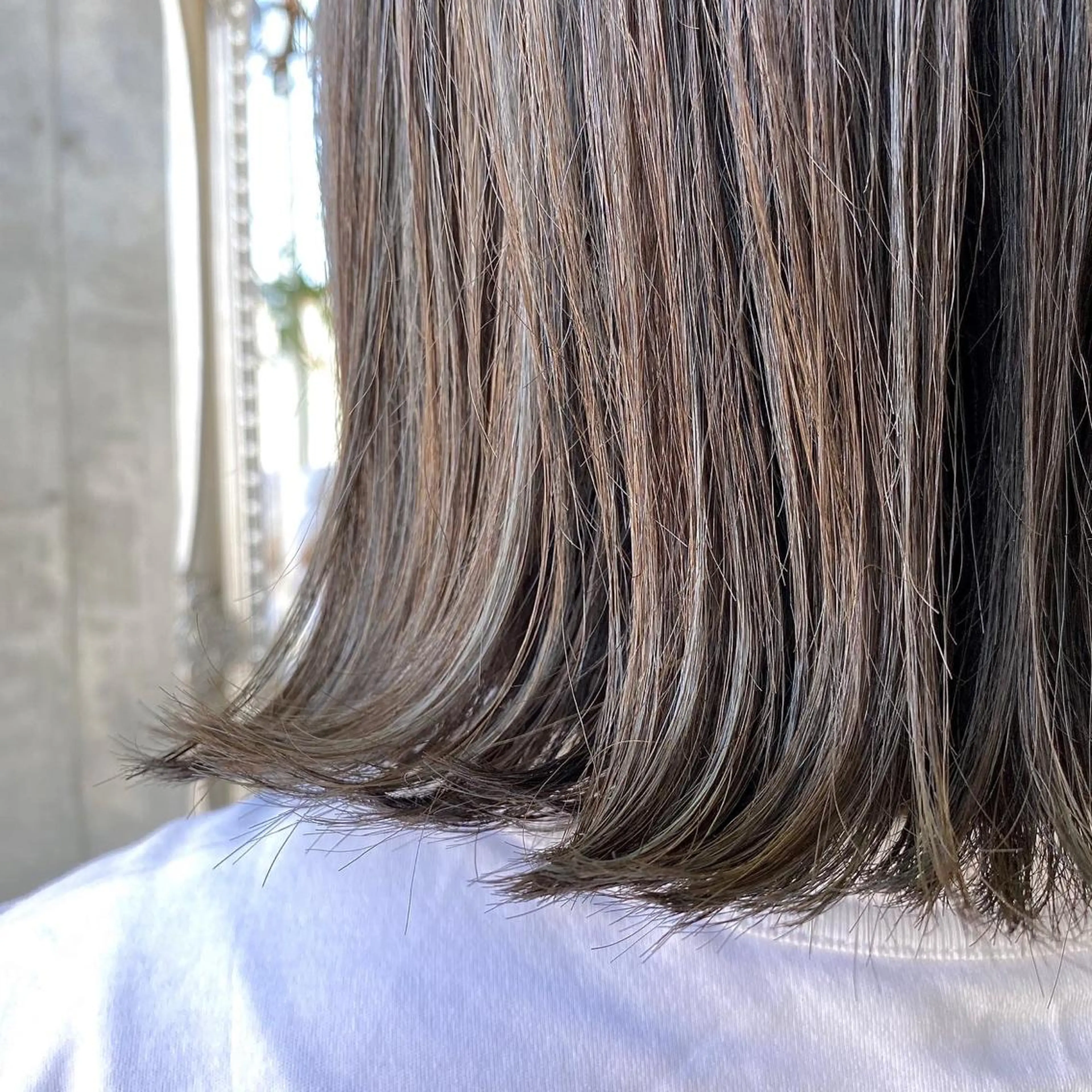 ミディアム カラー ヘアアレンジ カット ヘアカラー トリートメント ヘッドスパ 【ダメージレス施術】 【透明感】北村 拓也のヘアスタイル