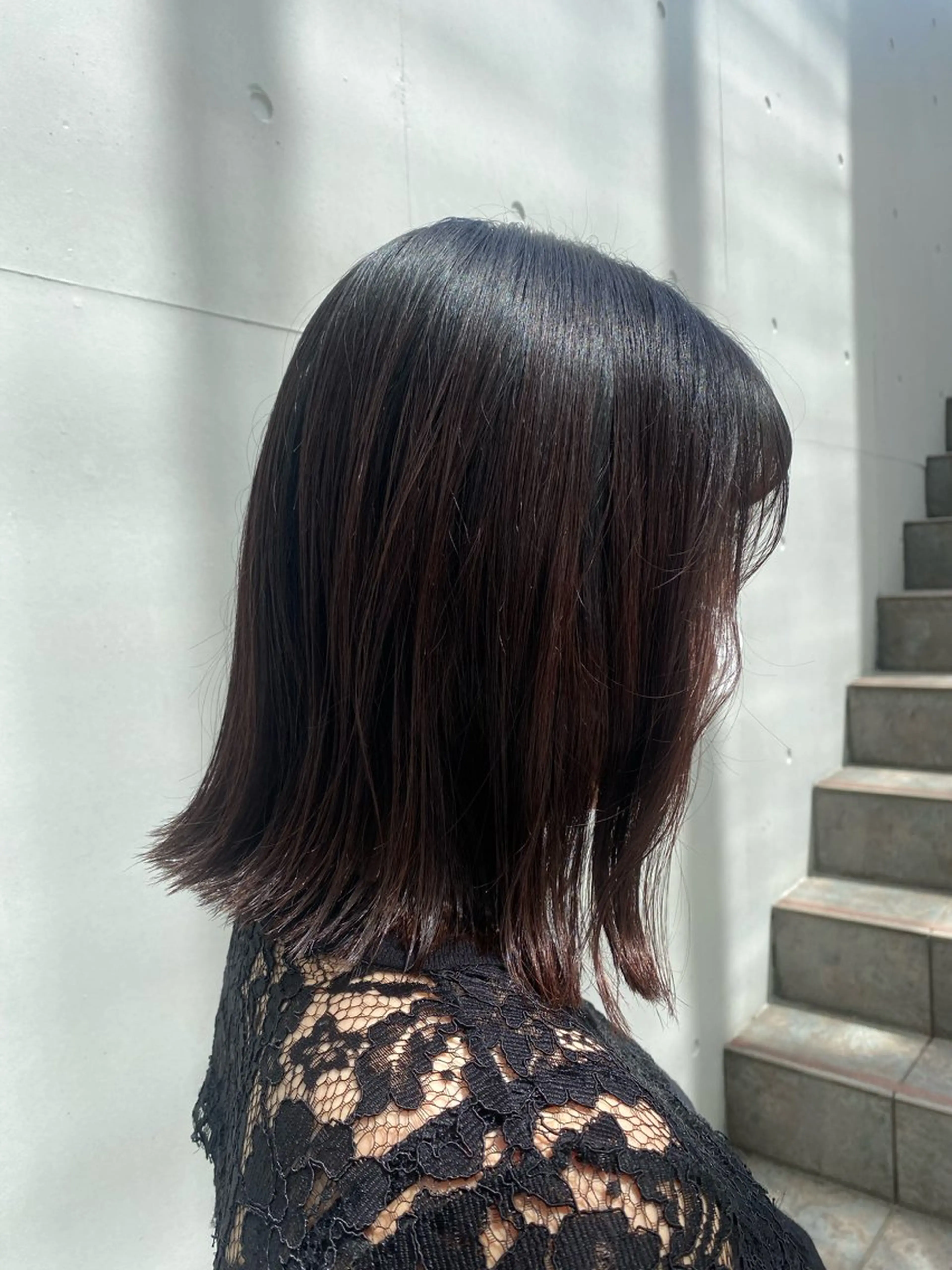 ミディアム RENJISHI  KICHIJOJI所属・🌈🧡ヤマダ ヒロナ🌈🧡のヘアスタイル