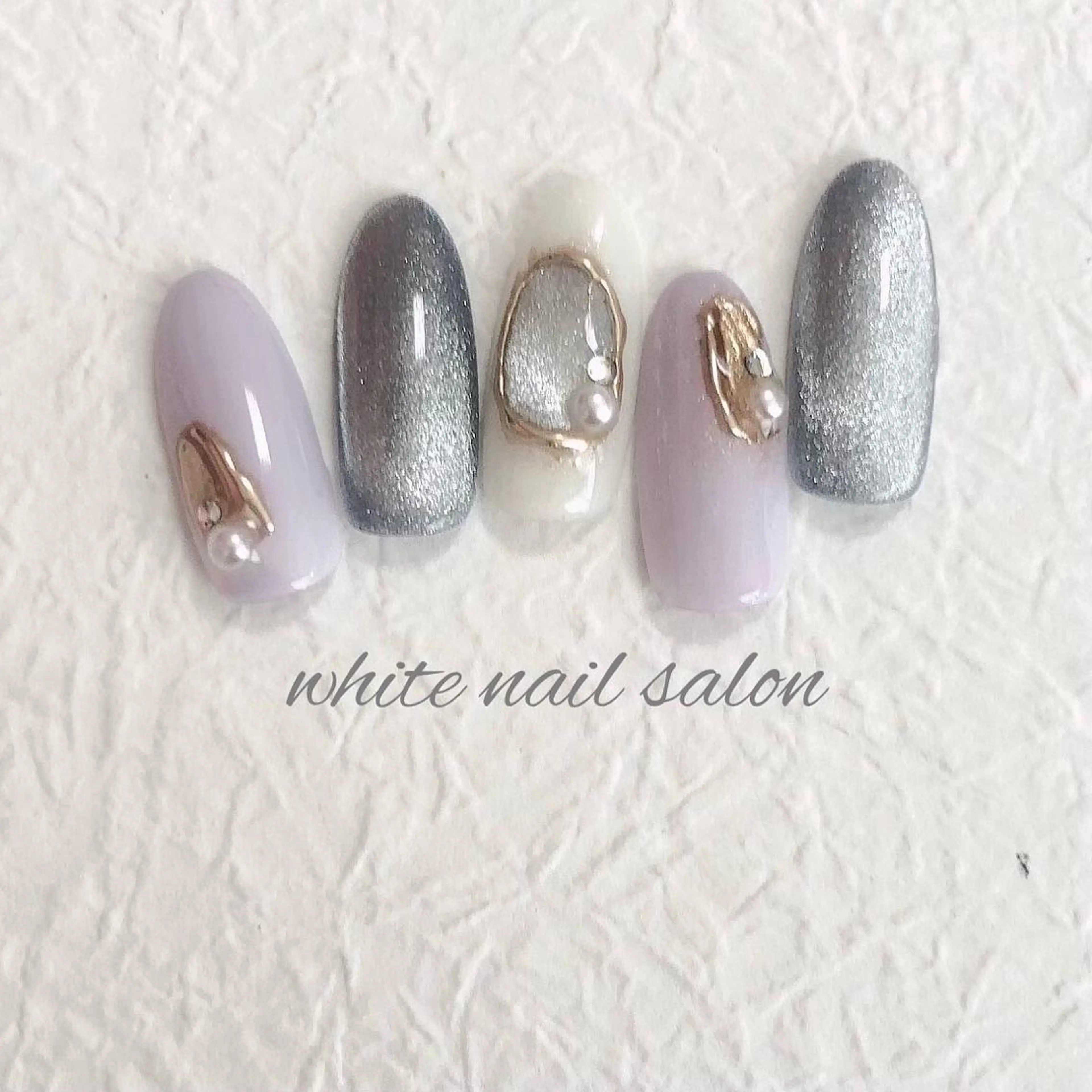 ネイル ジェルネイル ハードジェル 持ち込み ソフトジェル white nail salonのネイルデザイン