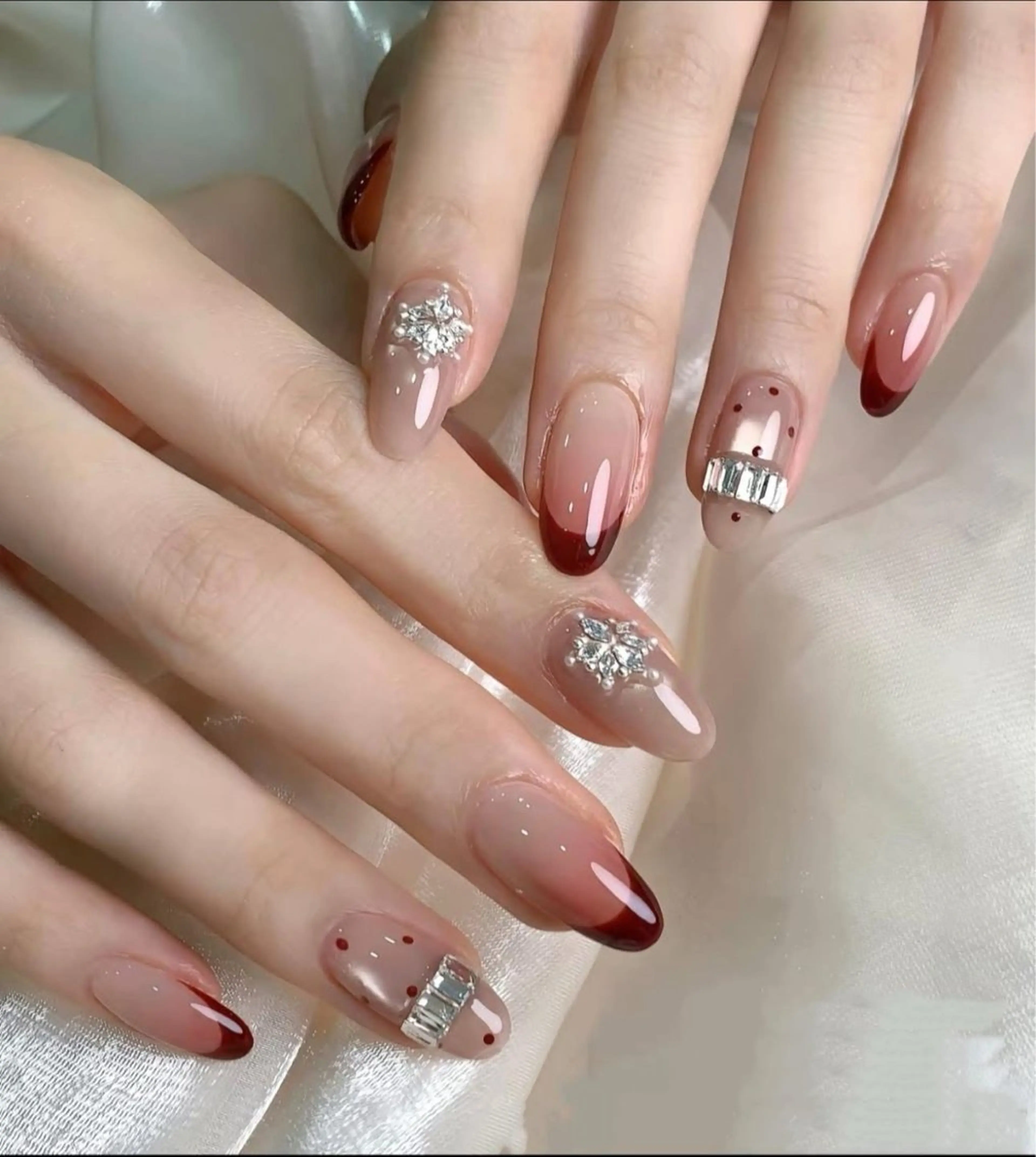 ネイル ジェルネイル 韓国ネイル シンプルネイル ワンホンネイル Kawaii _Nailのネイルデザイン