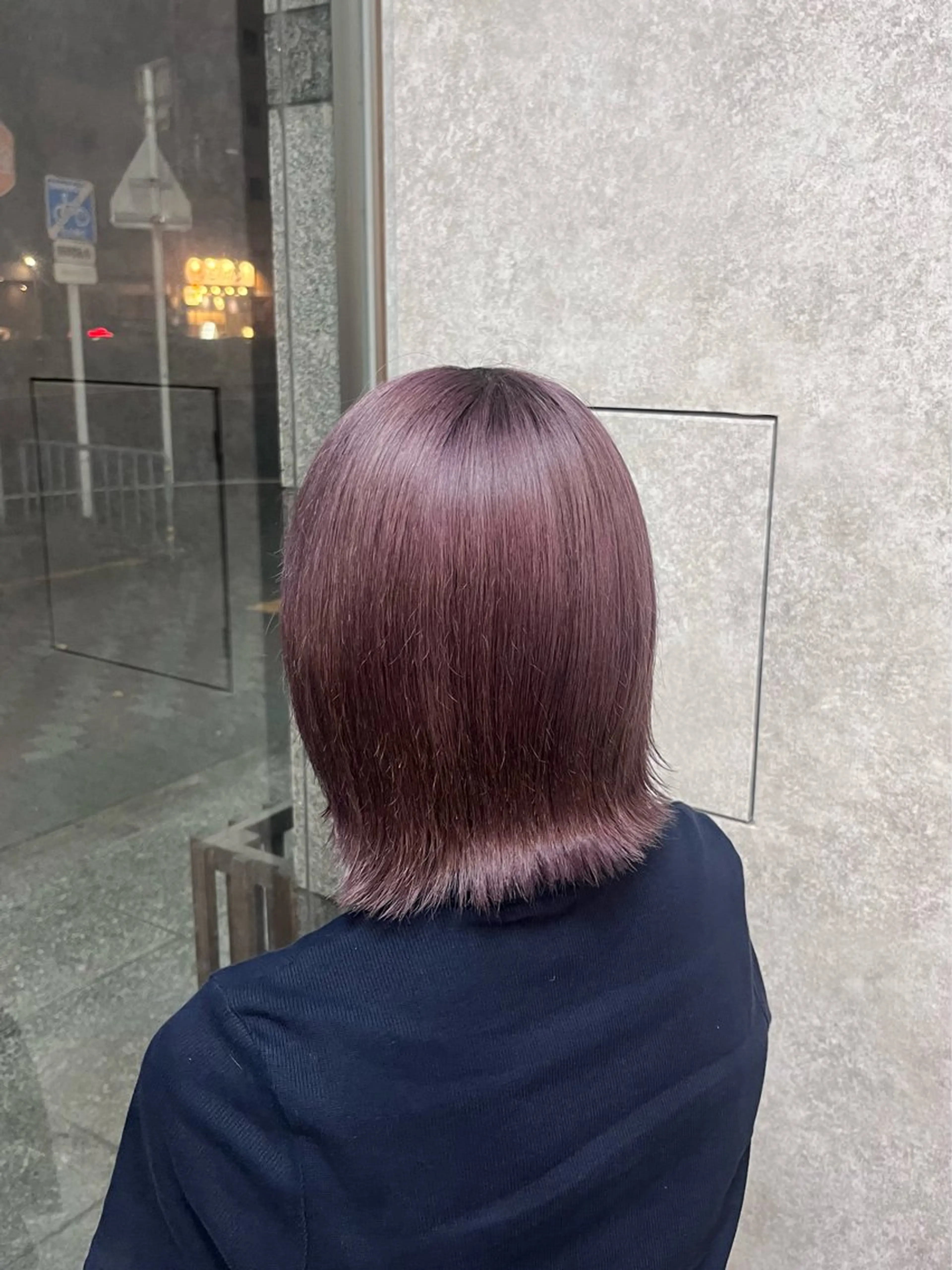 ミディアム カラー 村田梨乃/ minim hairのヘアスタイル