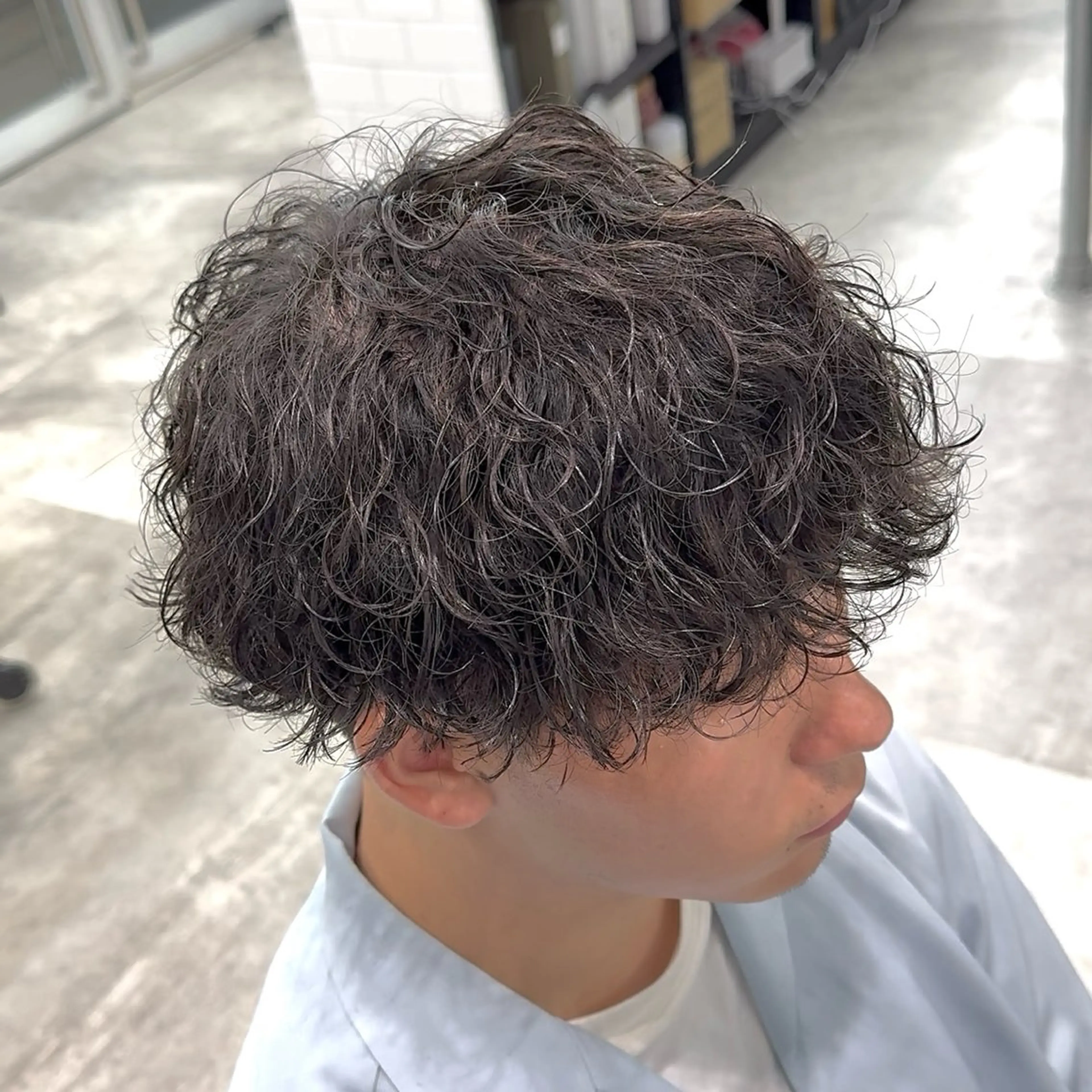 メンズ メンズパーマ 波巻きパーマ 👑原宿メンズパーマ /原宿/かずま👑のヘアスタイル