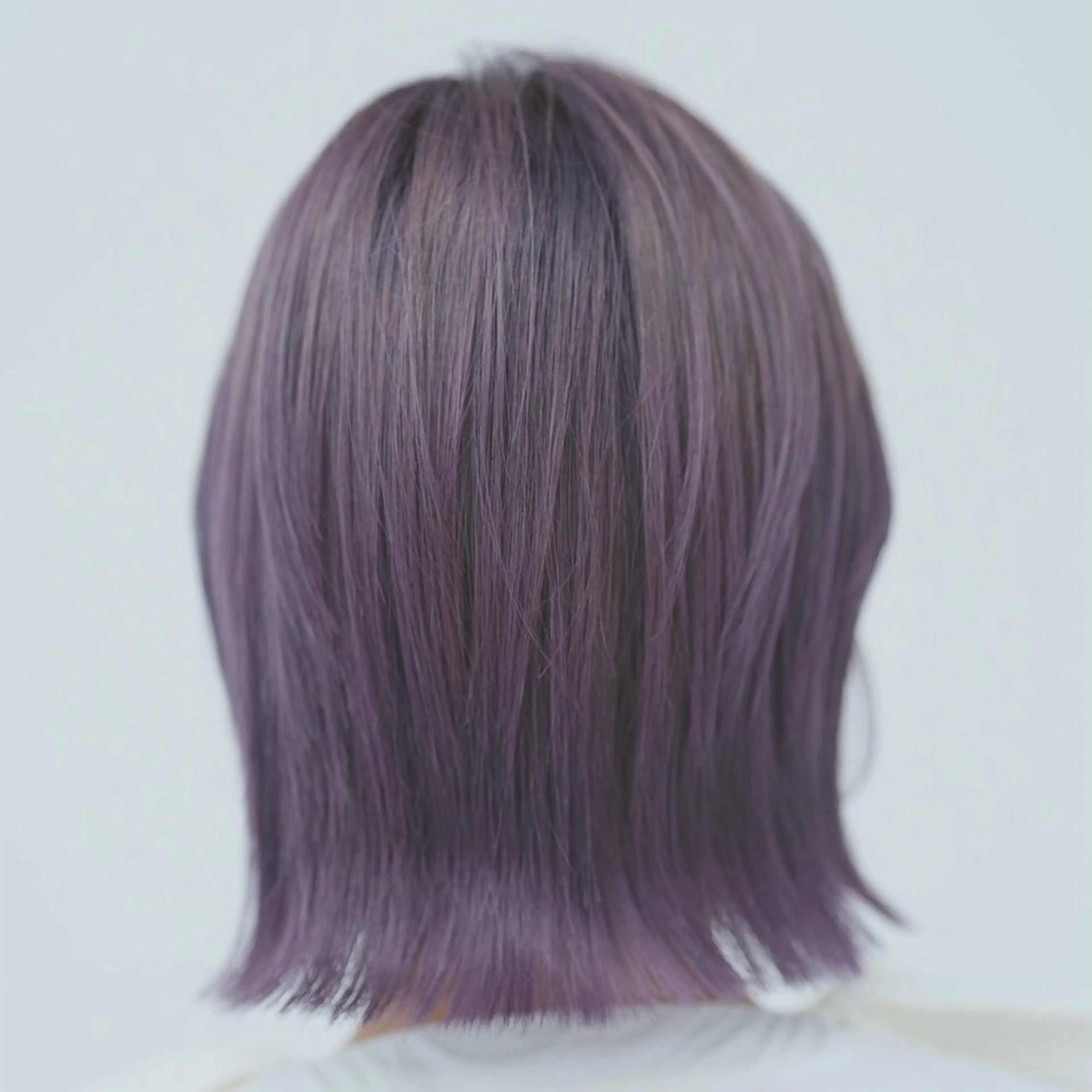 ミディアム カラー ヘアアレンジ ヘアカラー 韓国×艶髪 さきのヘアスタイル