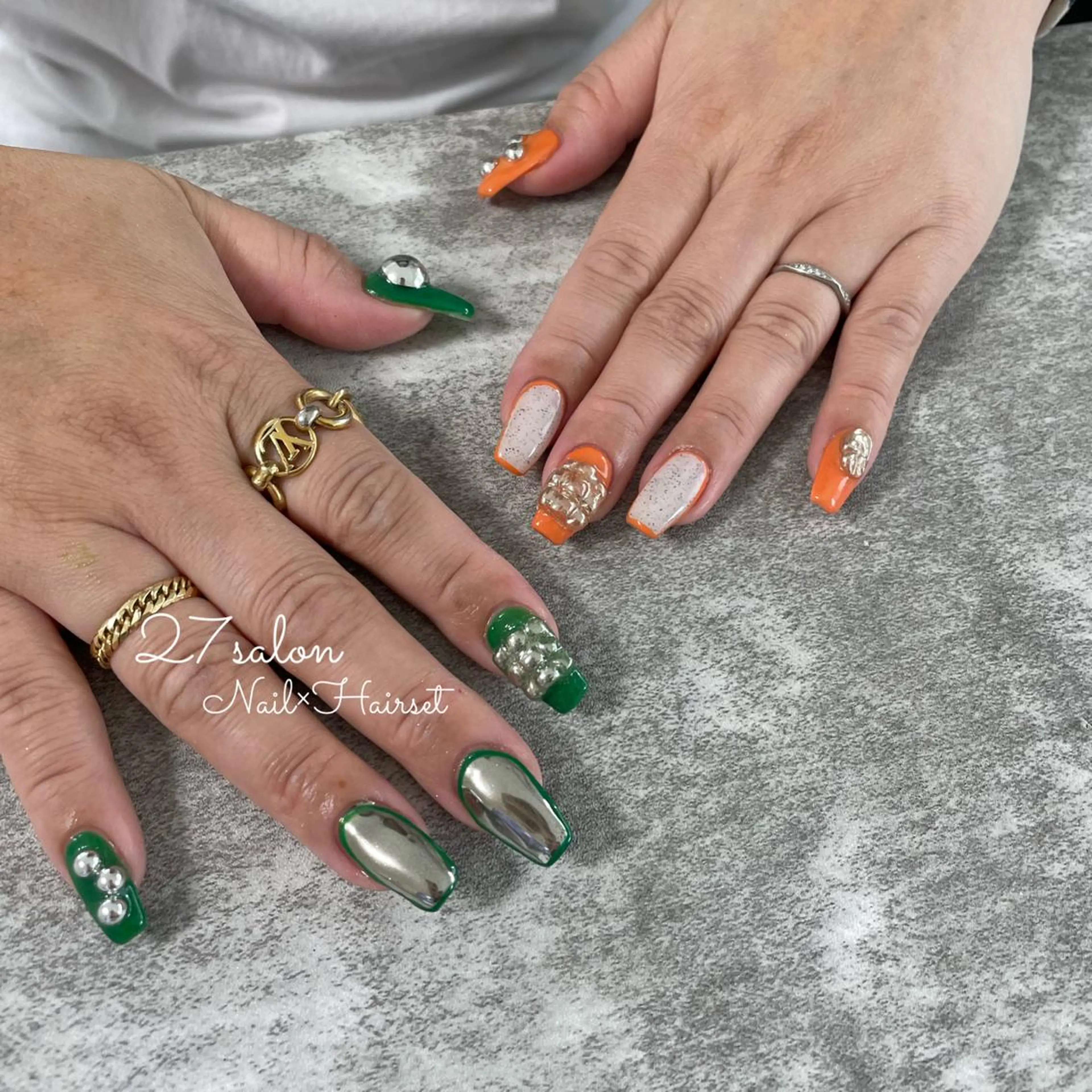 ネイル ニュアンスネイル 27salon yuinaのネイルデザイン