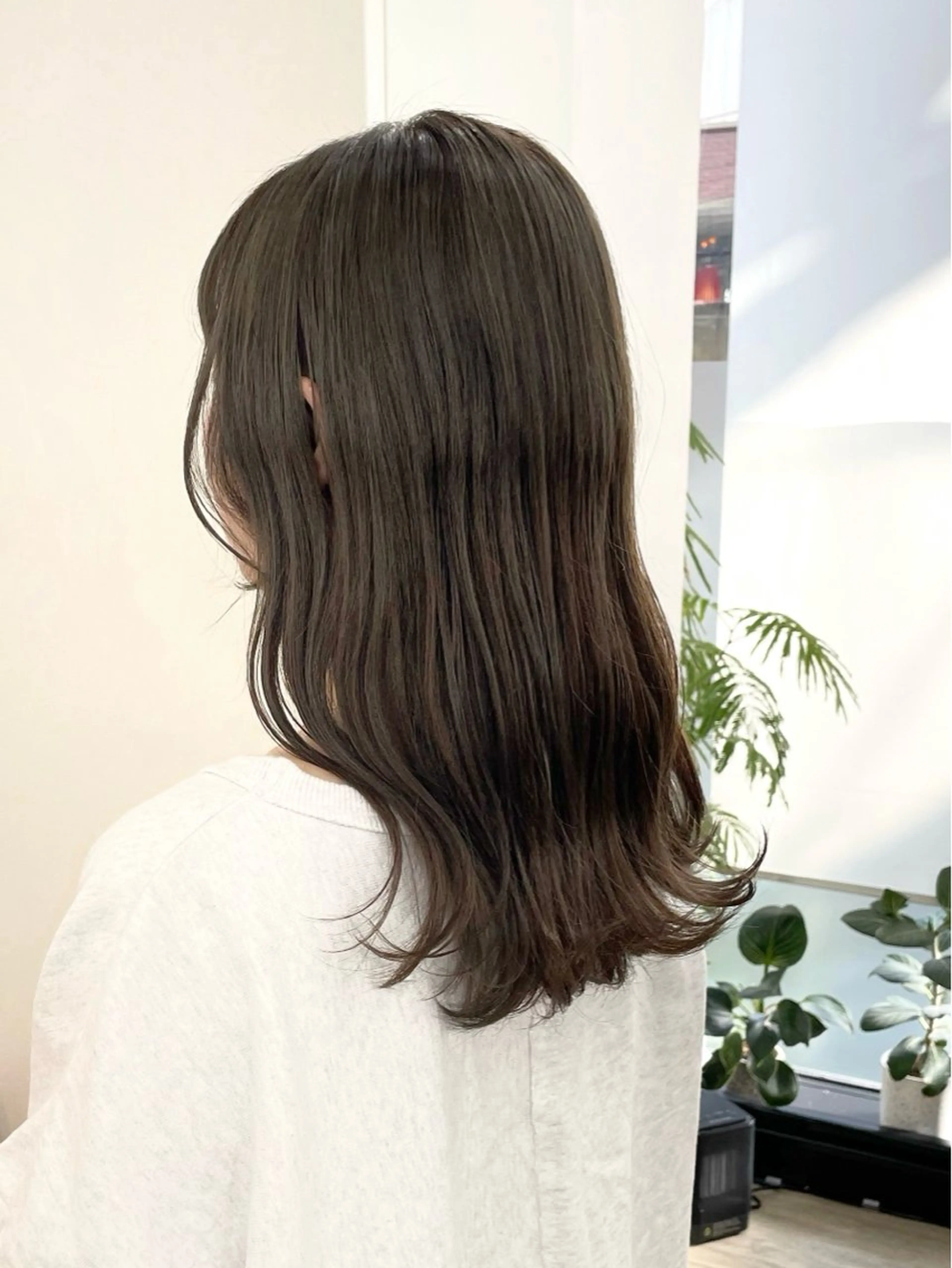 ミディアム ヘアカラー トリートメント ✨髪質改善✨原宿 えのもと　はなのヘアスタイル