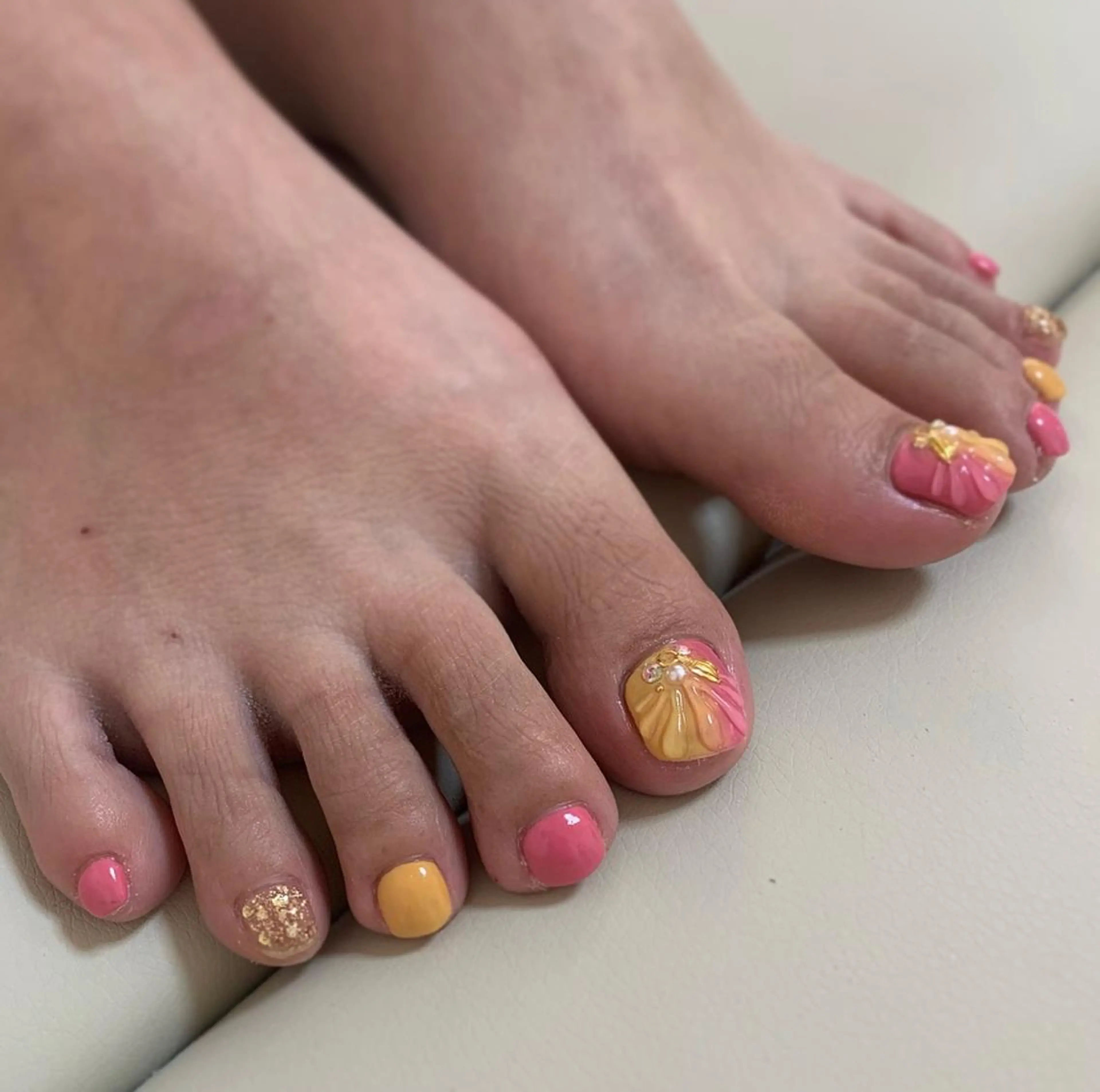 ネイル フットネイル nail M&Tのネイルデザイン