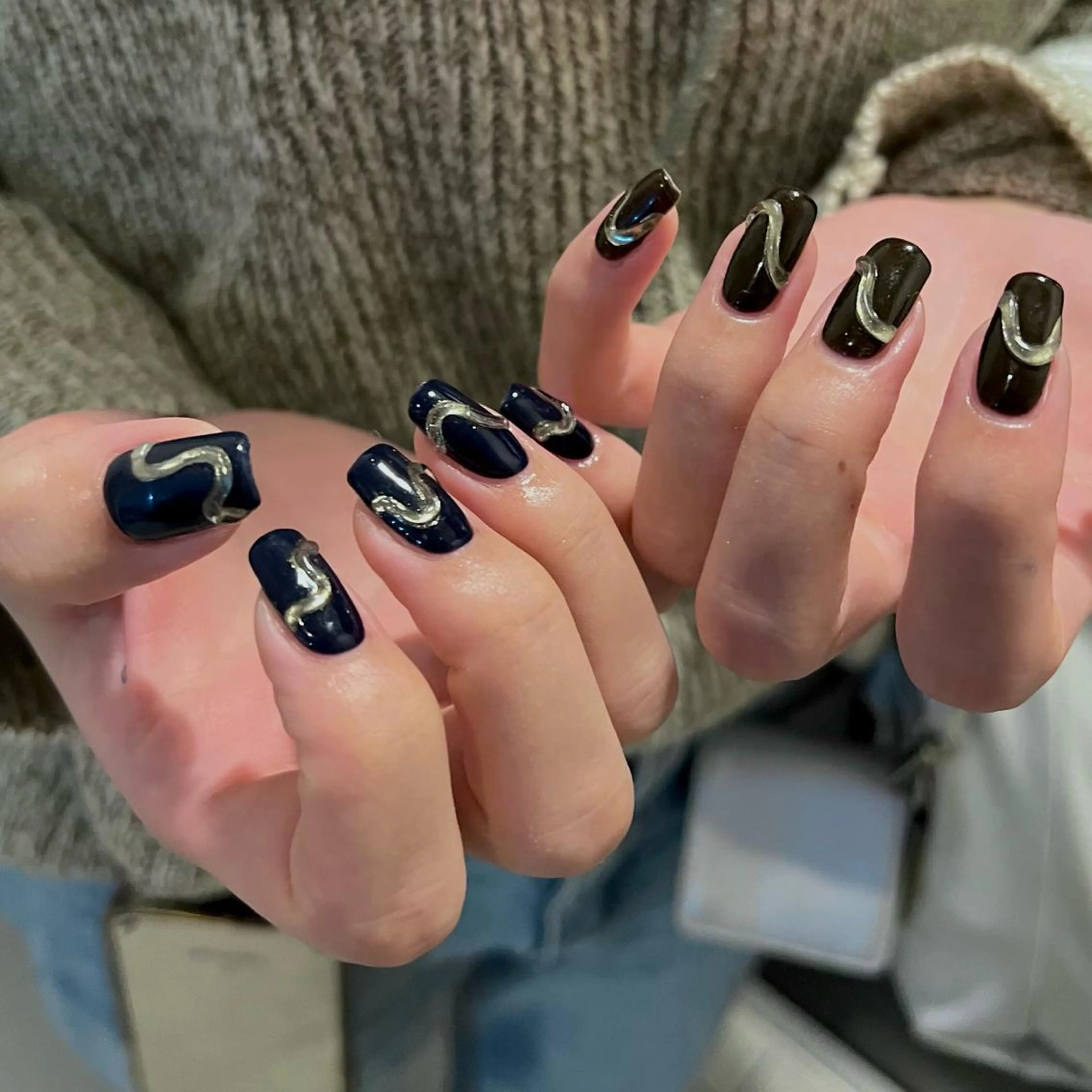 ネイル ハンドネイル nuás nailのネイルデザイン