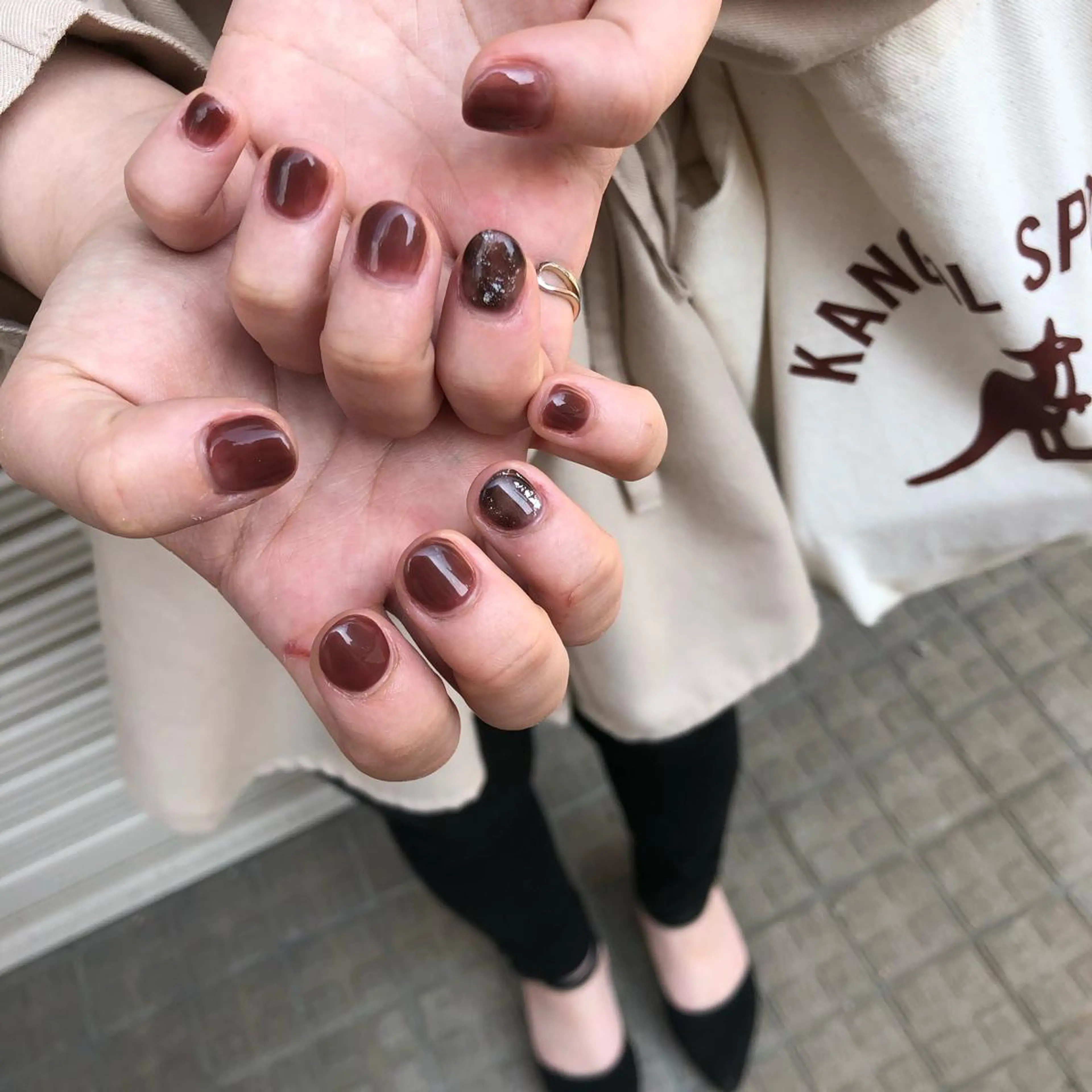 ネイル ニュアンスネイル nail salon granveilのネイルデザイン