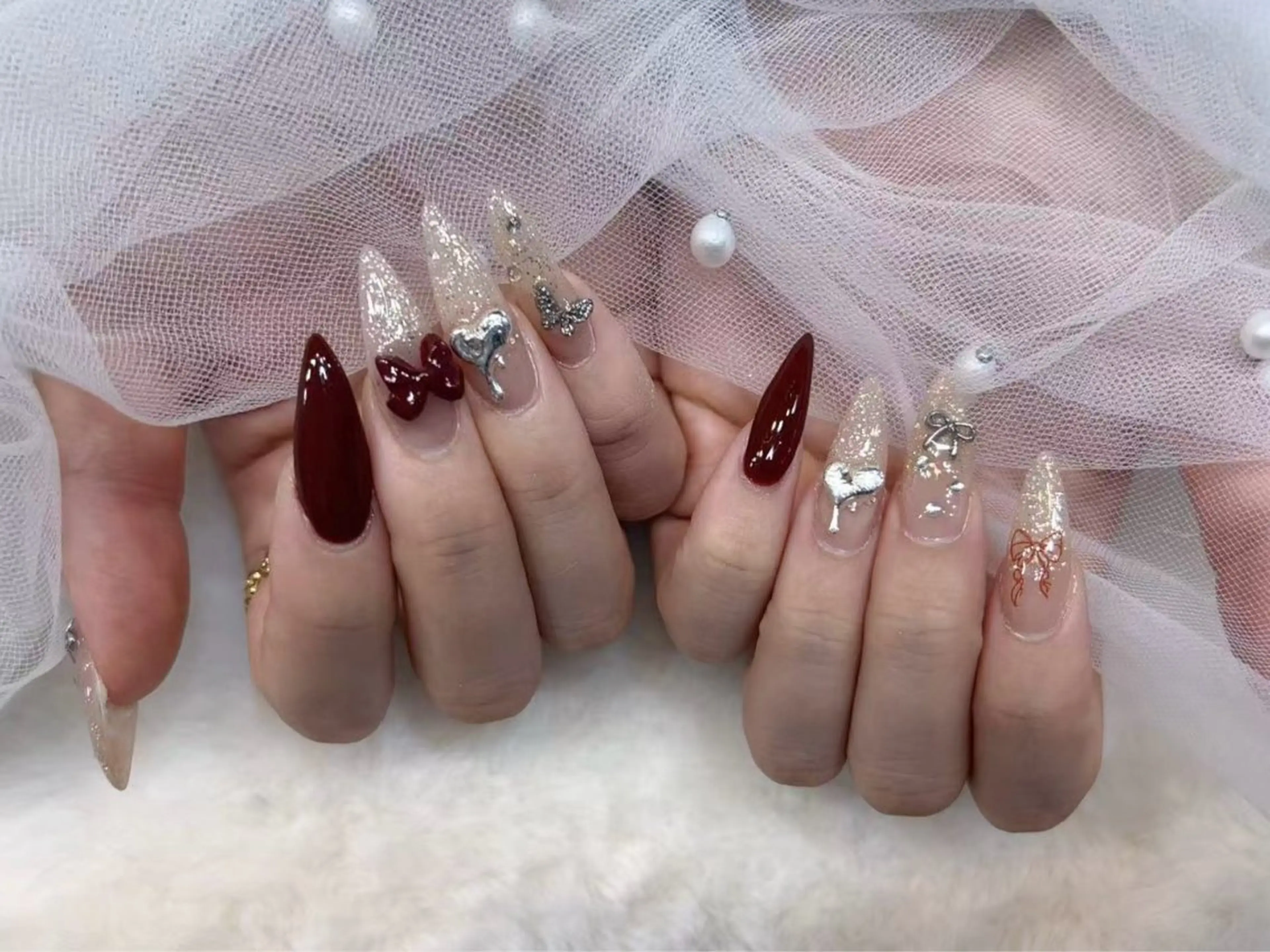 ミディアム 小方 サトミのネイルデザイン