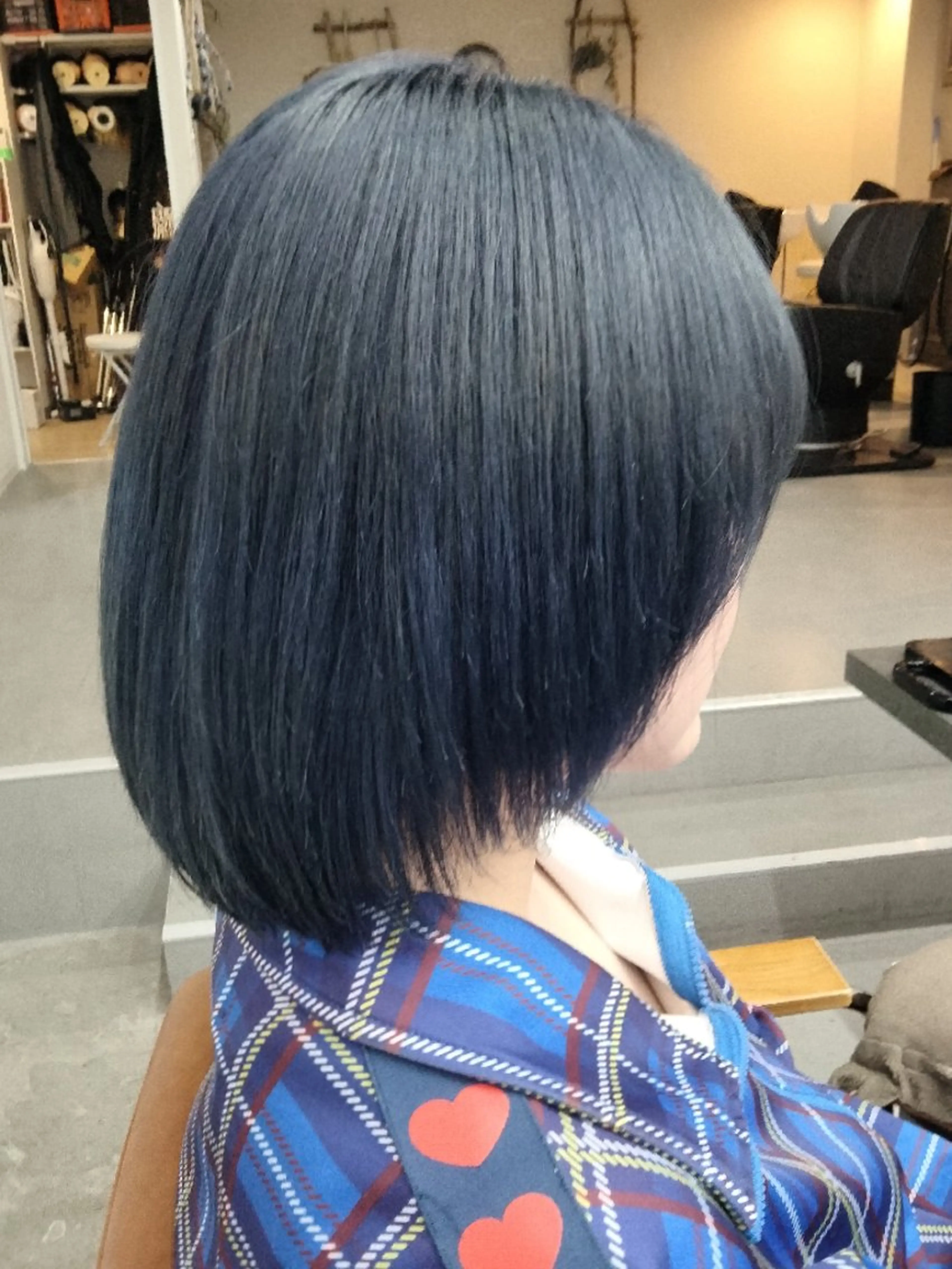 カラー ミディアム nico麻生　長谷川 裕月のヘアスタイル