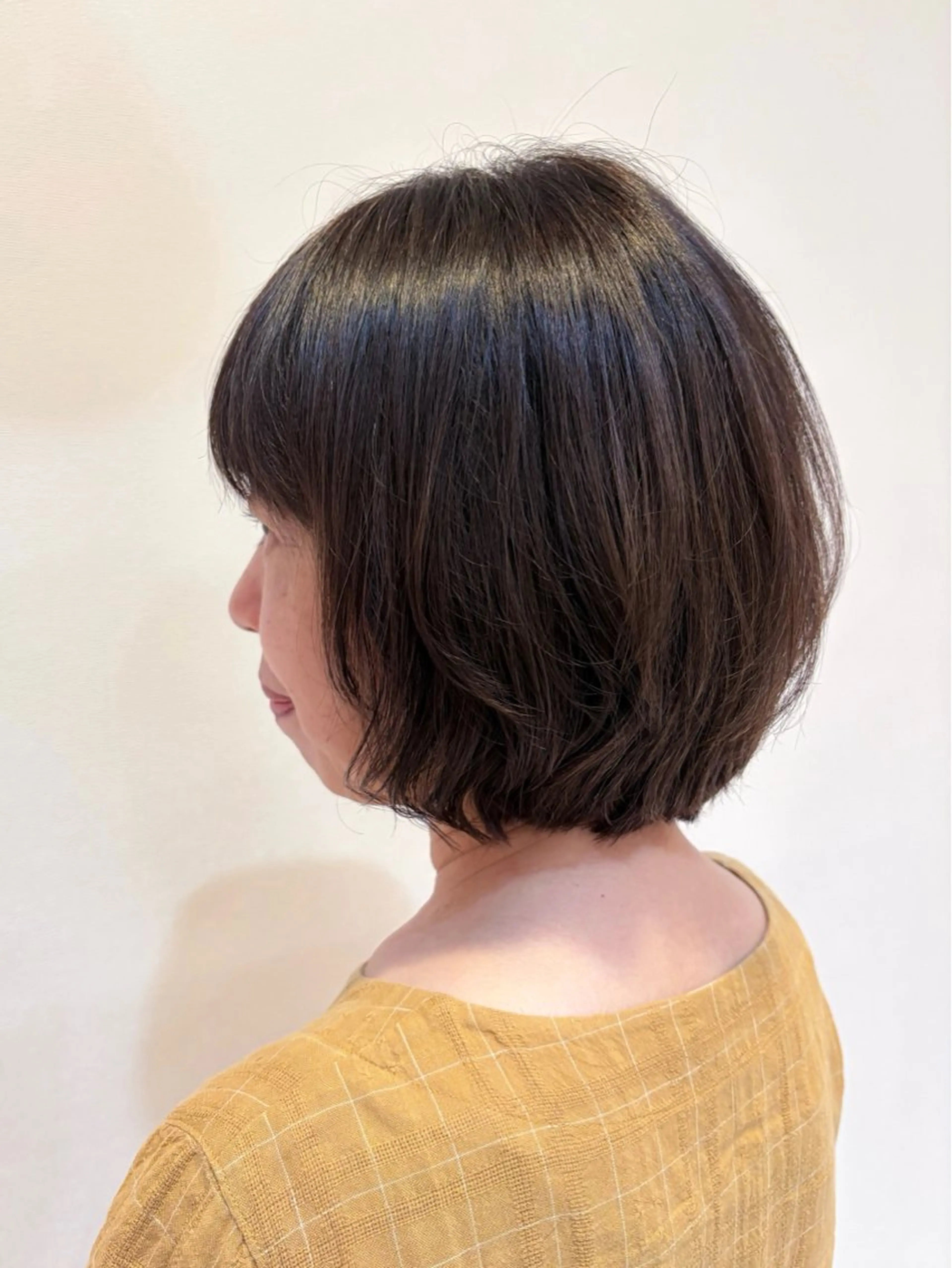 ショート ショートボブ 丸みショート ボブ ショートヘア 石平 暖のヘアスタイル