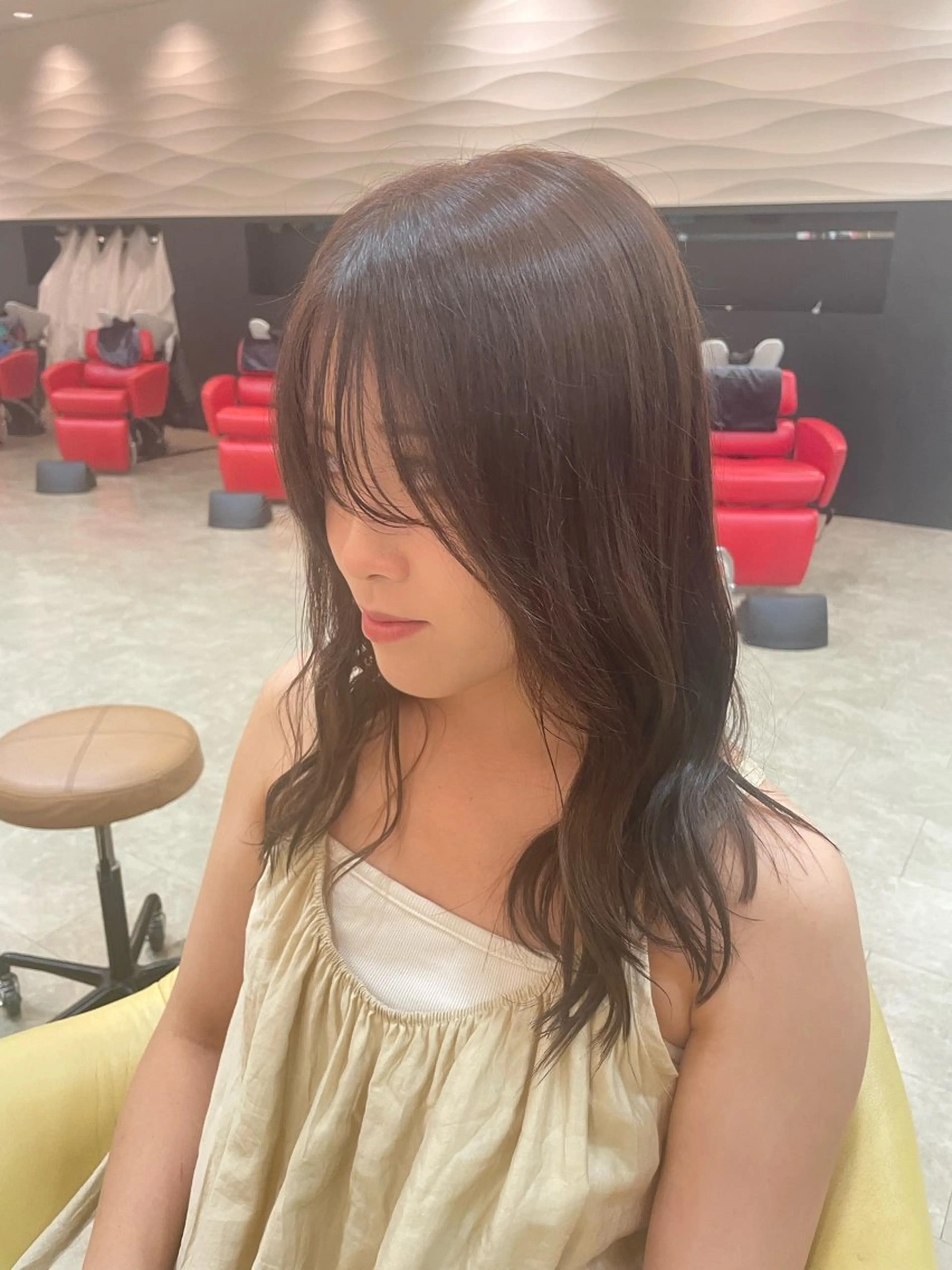 カラー ブラウンカラー 柴田 舜吏のヘアスタイル