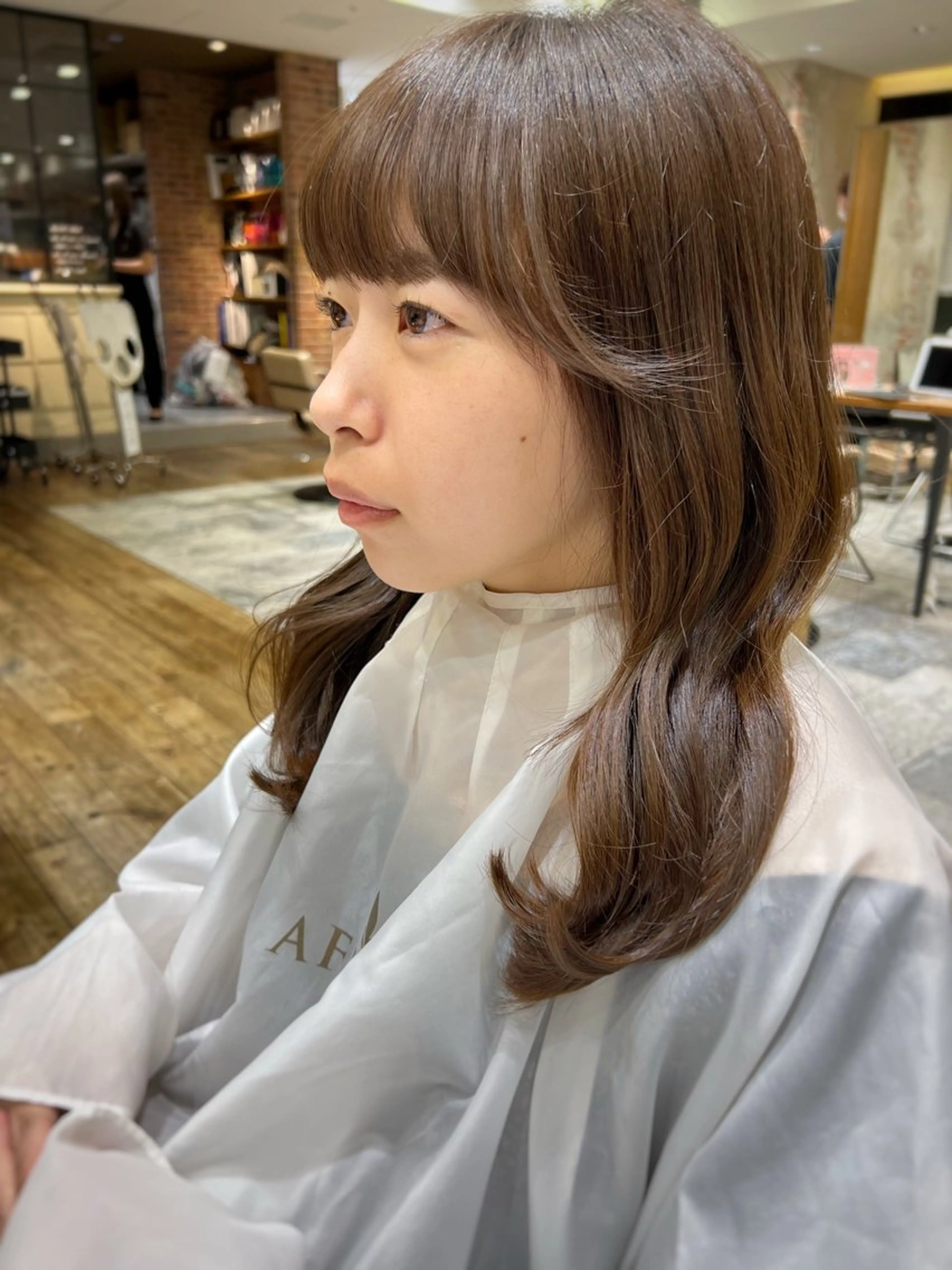 ロング 💍新宿ショート 💍岩田莉奈のヘアスタイル