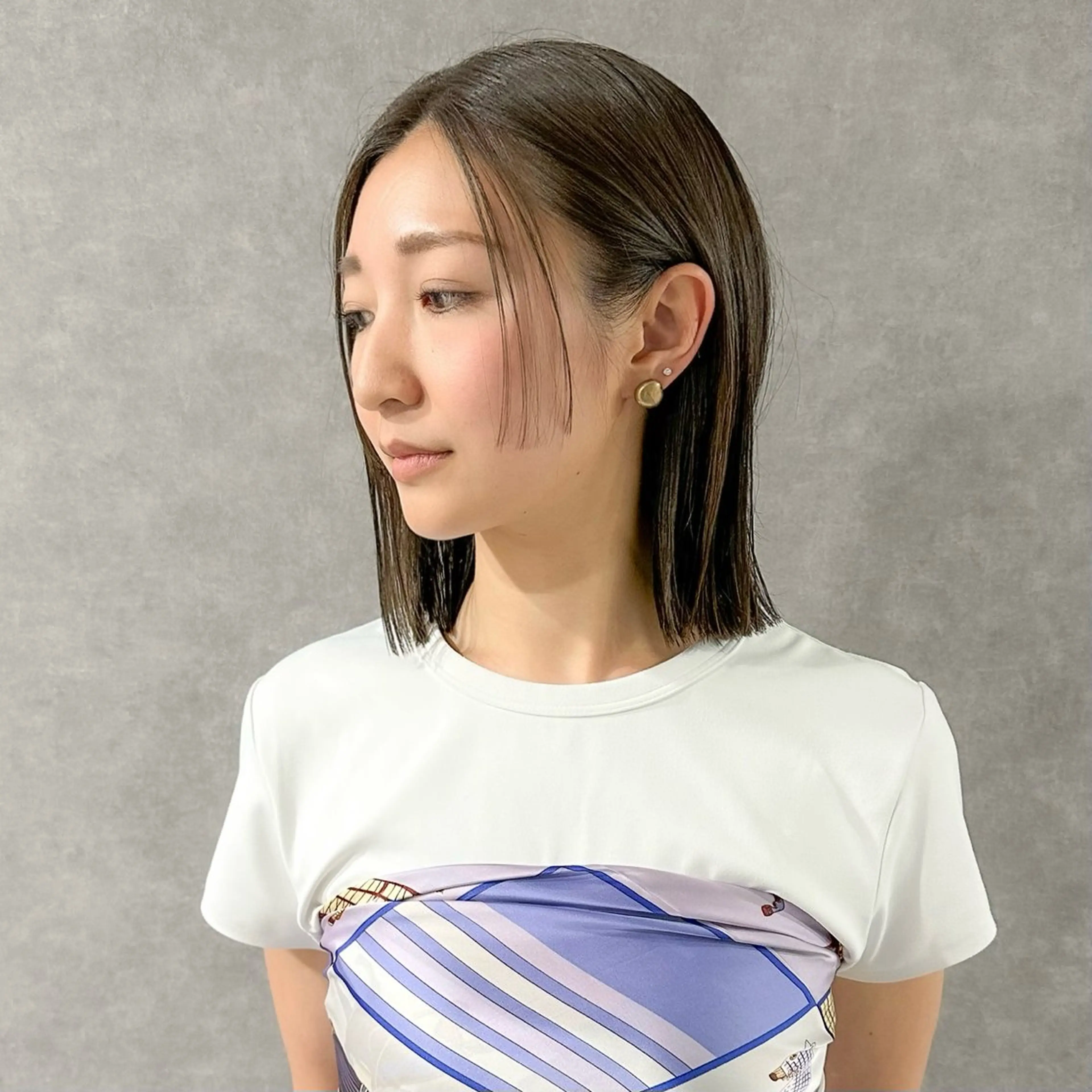 大人っぽく垢抜けるショート​〜​ボブ＋カラー＋トリートメントの写真