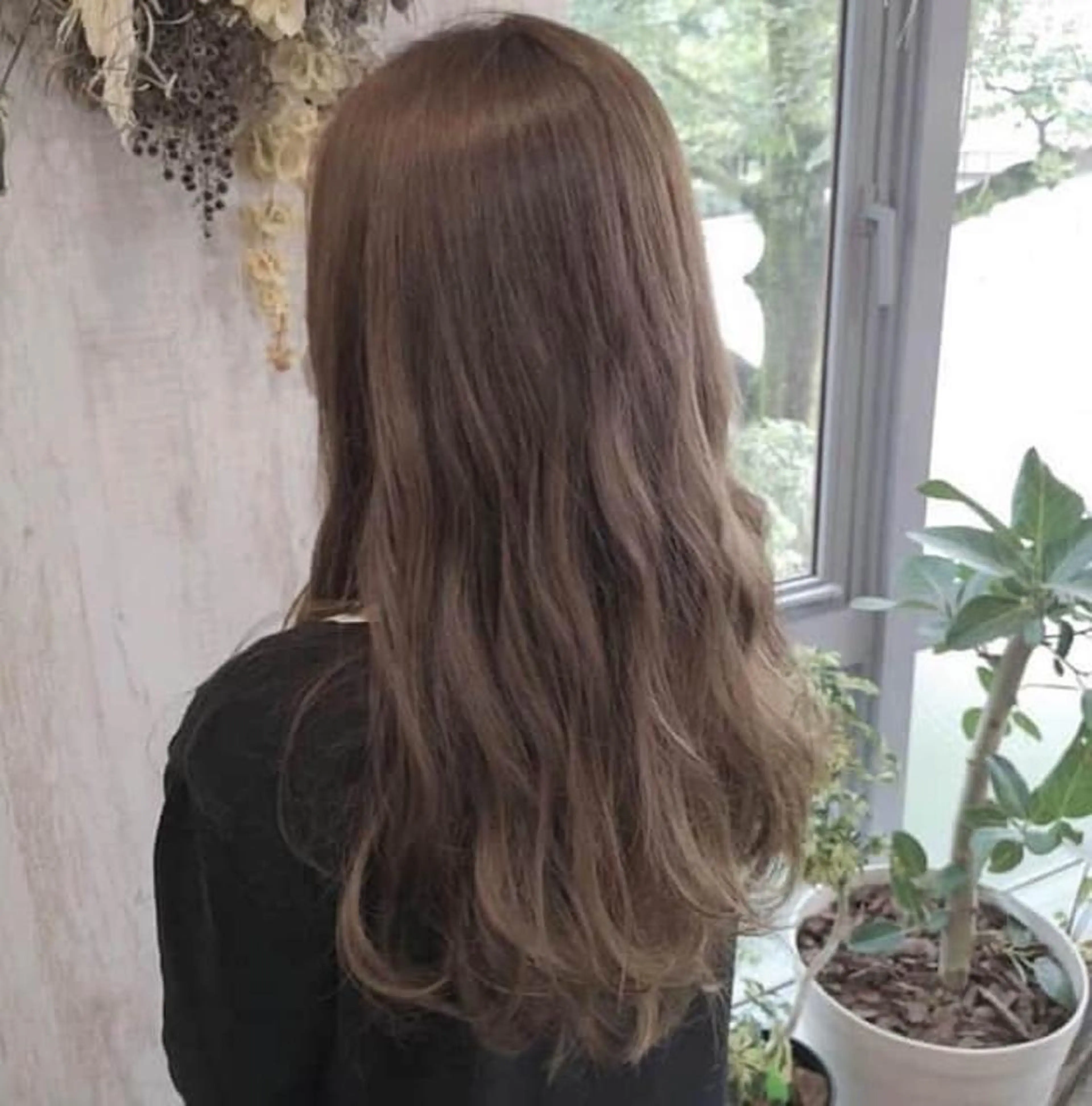 ロング 静岡/草薙パーマ メンズバレイヤージュのヘアスタイル