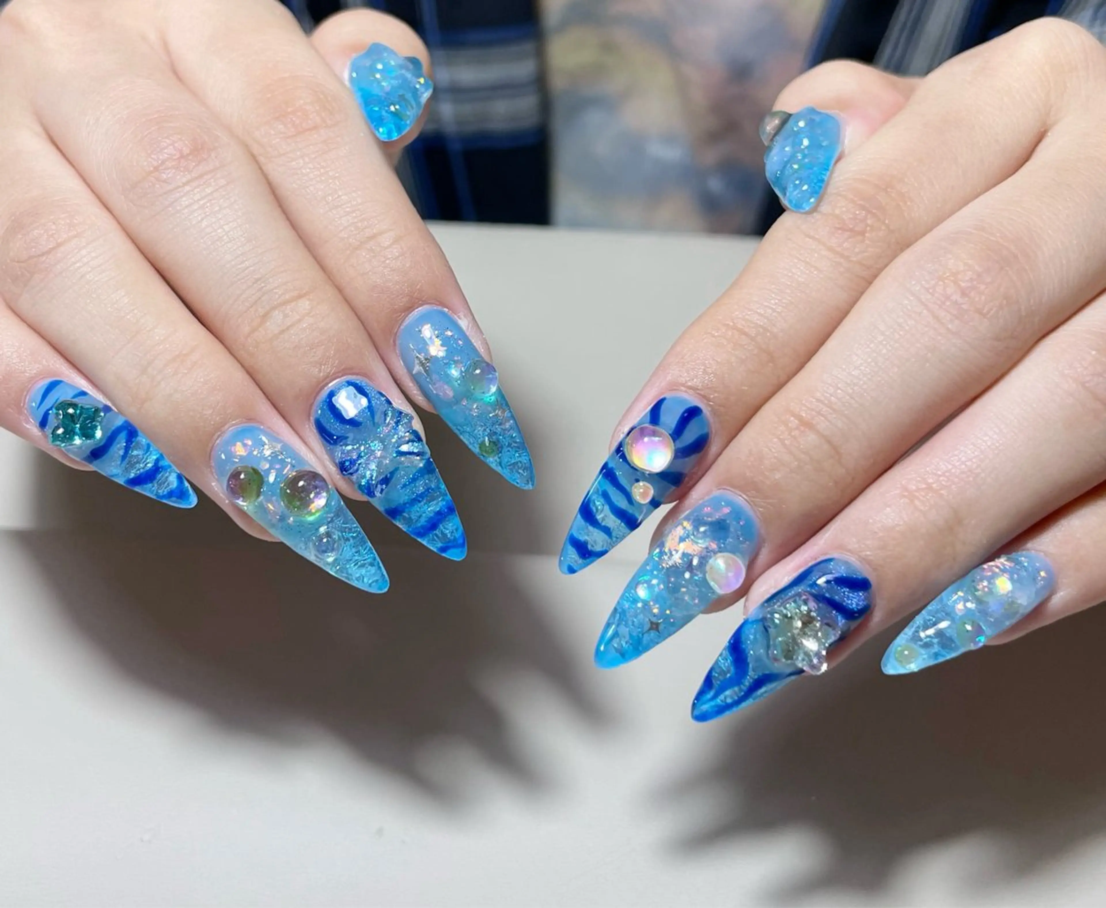 ネイル ハンドネイル ハンドケア 🍑 momo_nailのネイルデザイン