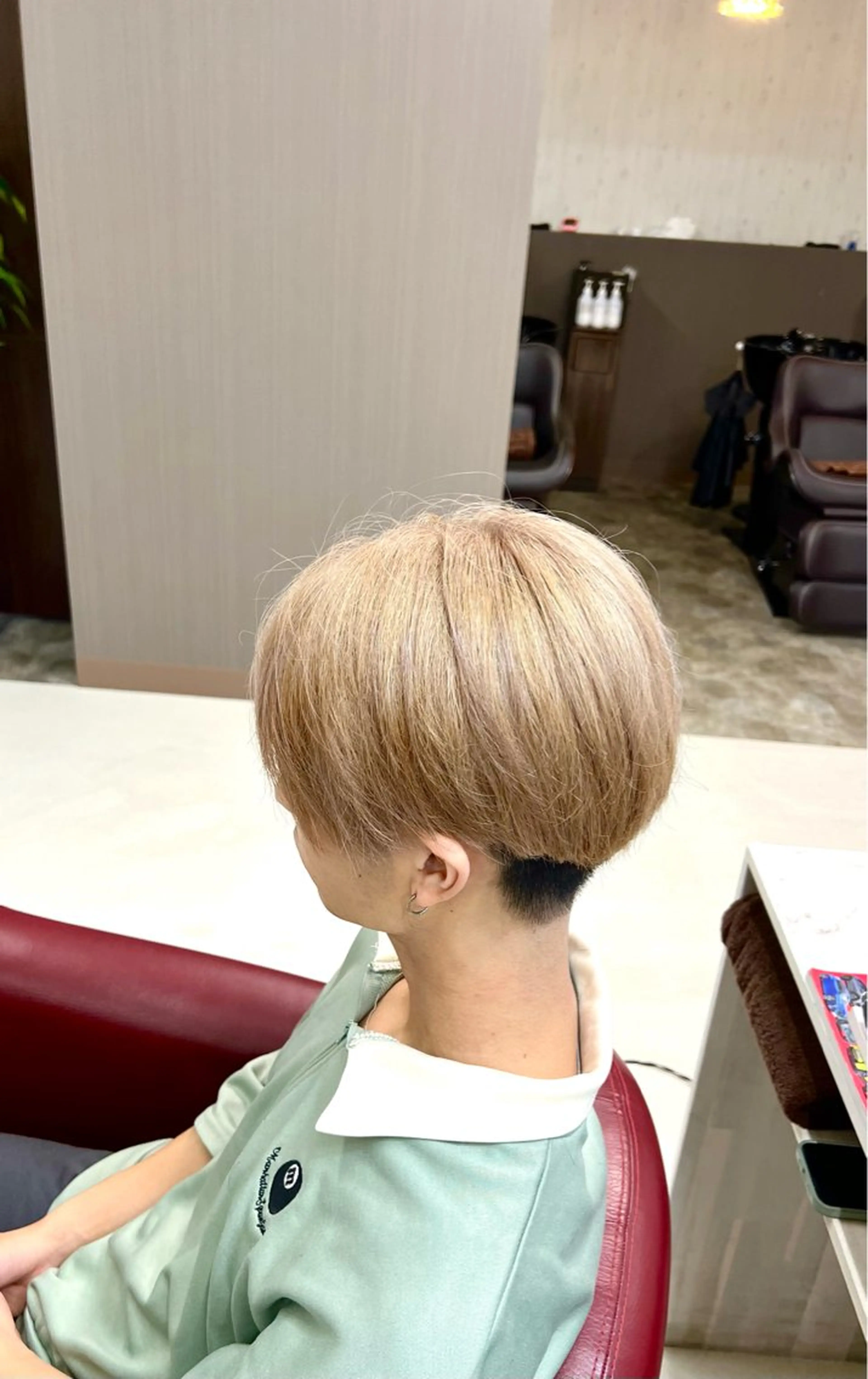 ショート カラー メンズ ブロンド KEN 🌟のヘアスタイル