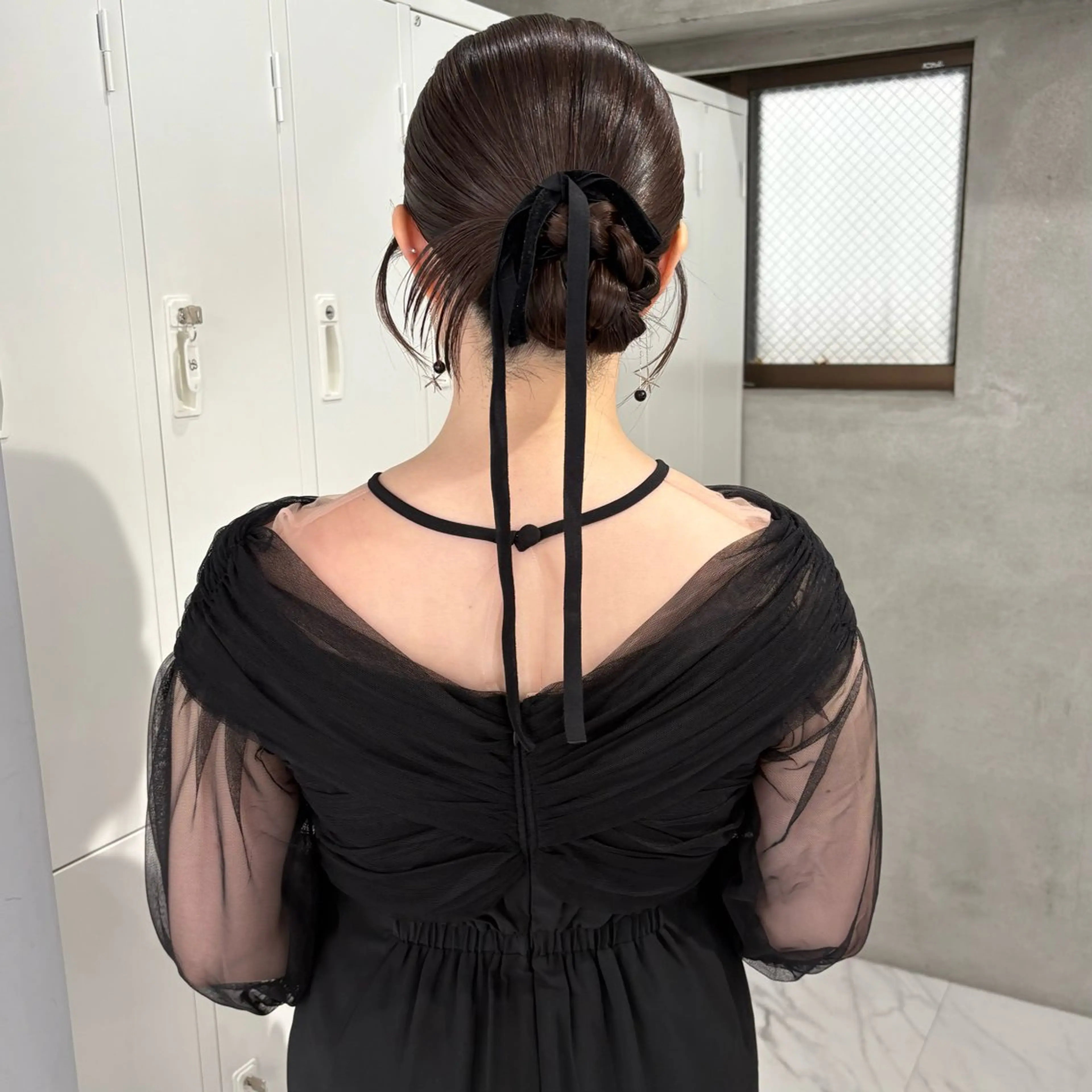 ミディアム ヘアアレンジ ヘアセット riko/レイヤー カット/ヘアセットのヘアスタイル