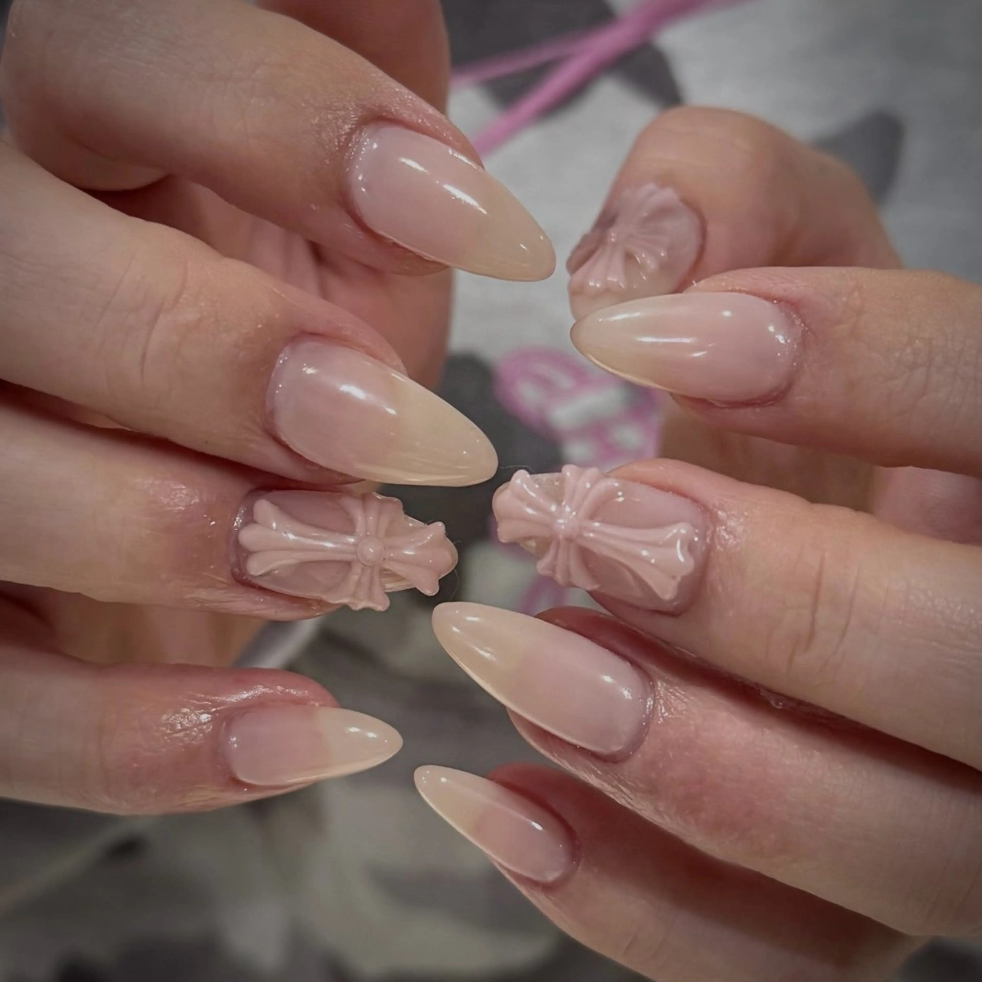 ネイル ハンドネイル フットネイル 𝙃𝙖𝙧𝙪⋆ ˚꩜｡個性派のネイルデザイン