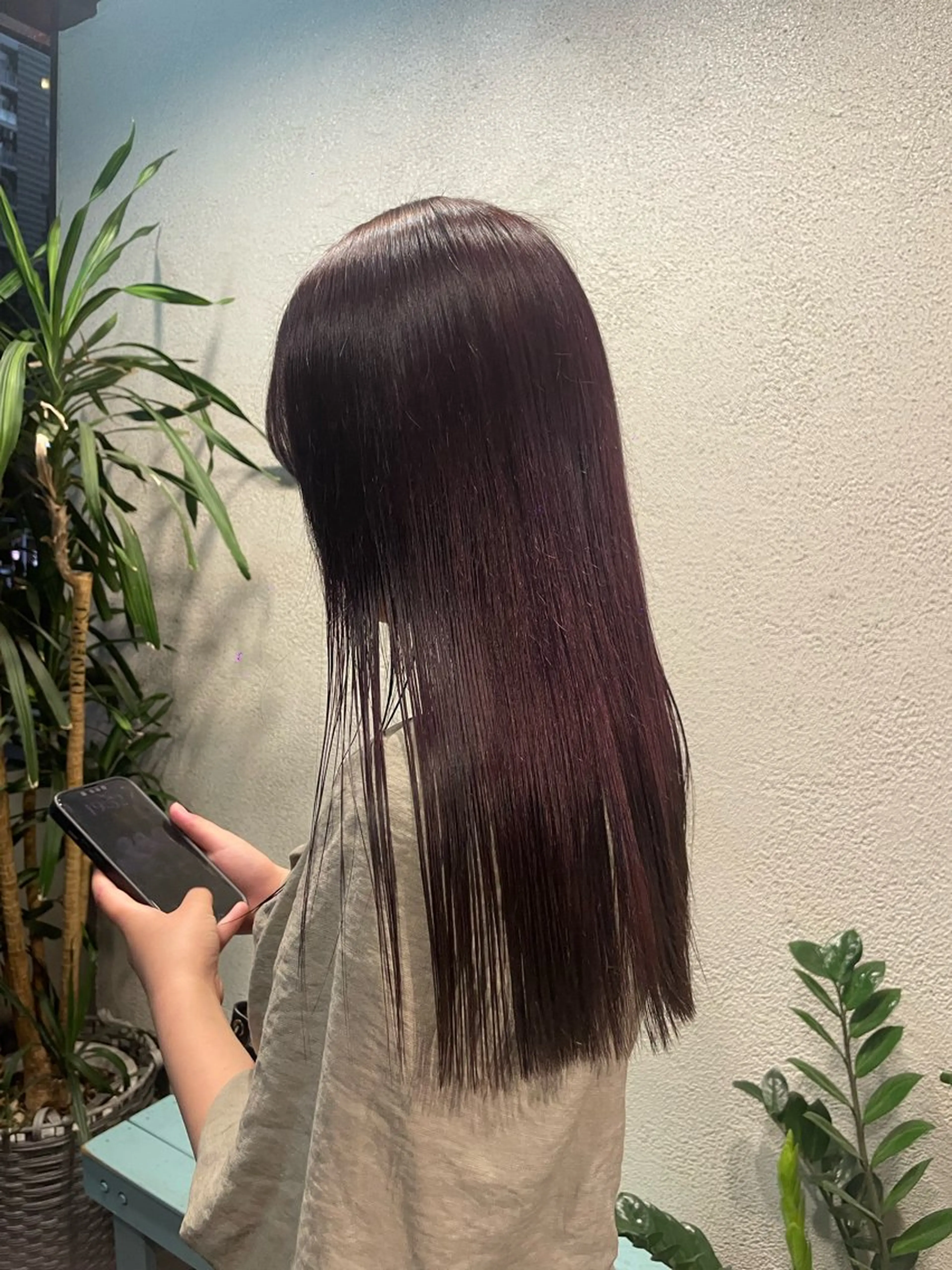 ロング カラー ラベンダーカラー HARUHI 銀座 美容師౨ৎ⋆˚のヘアスタイル