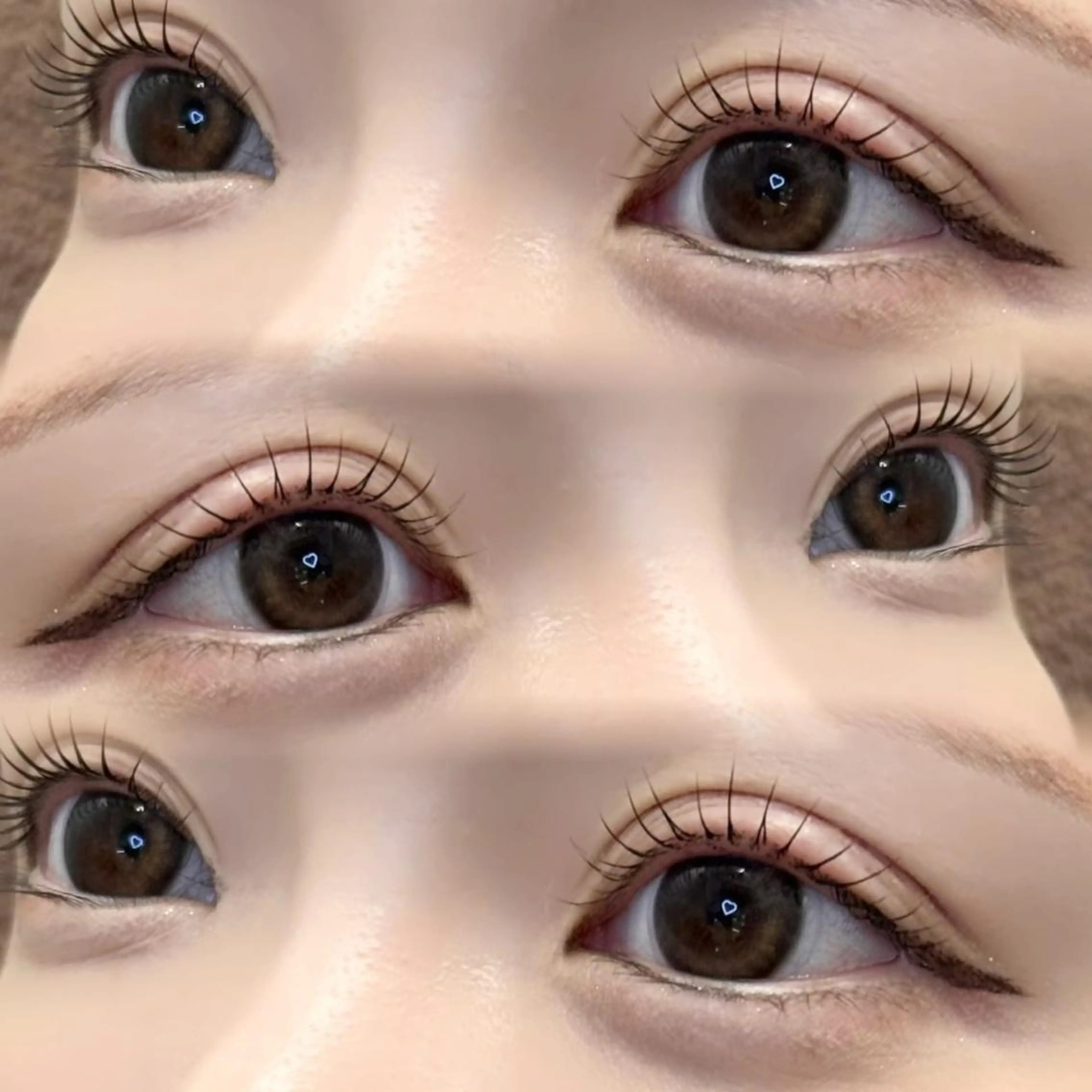 マツエク・マツパ パリジェンヌラッシュリフト マツパ 🎀fein. 渋谷本店‪‪🎀のマツエク・マツパデザイン