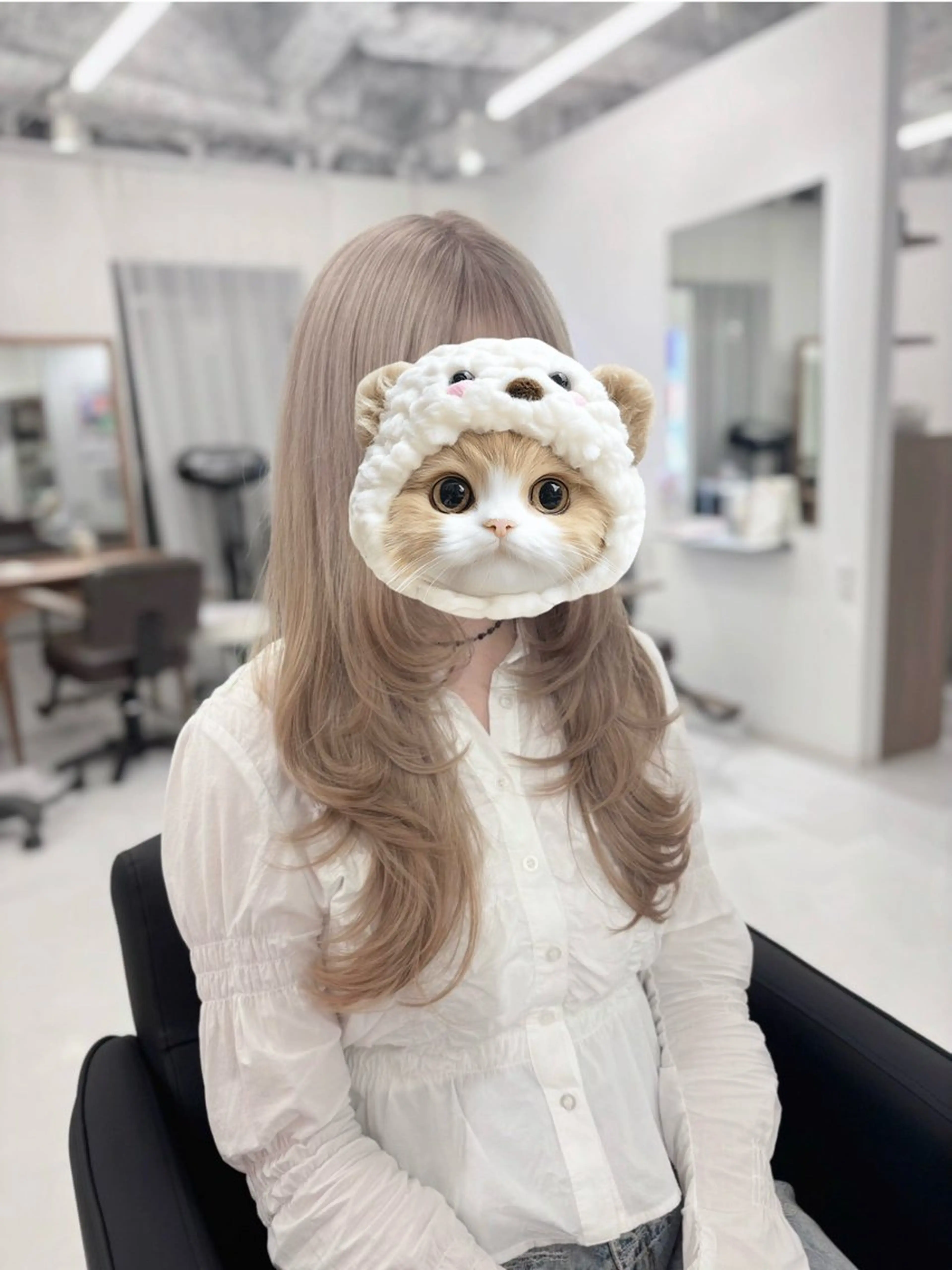 カラー happiness所属・🍒ピンクベージュ /ベージュ🍒なつきのヘアスタイル