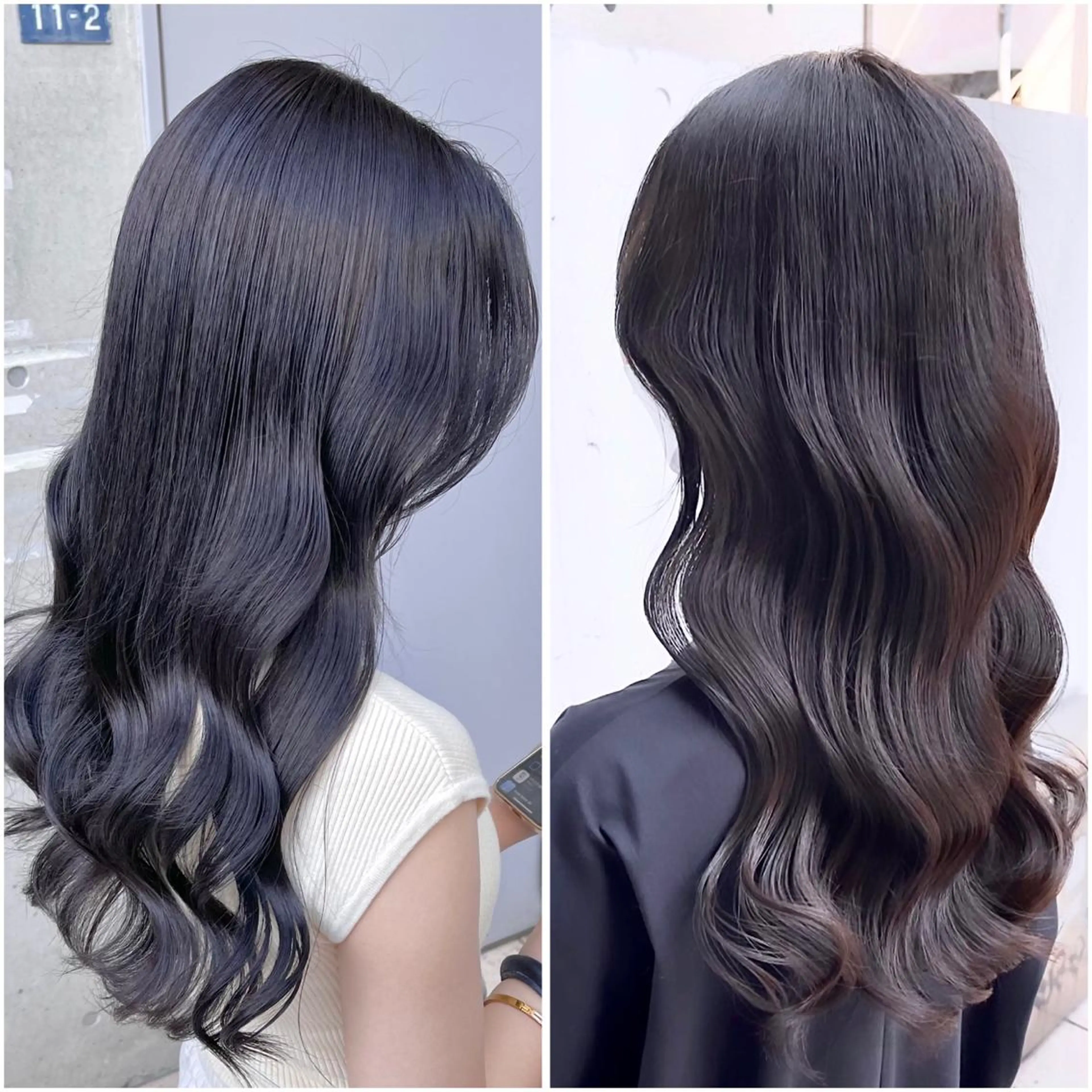 ロング カラー 泉 堅也のヘアスタイル