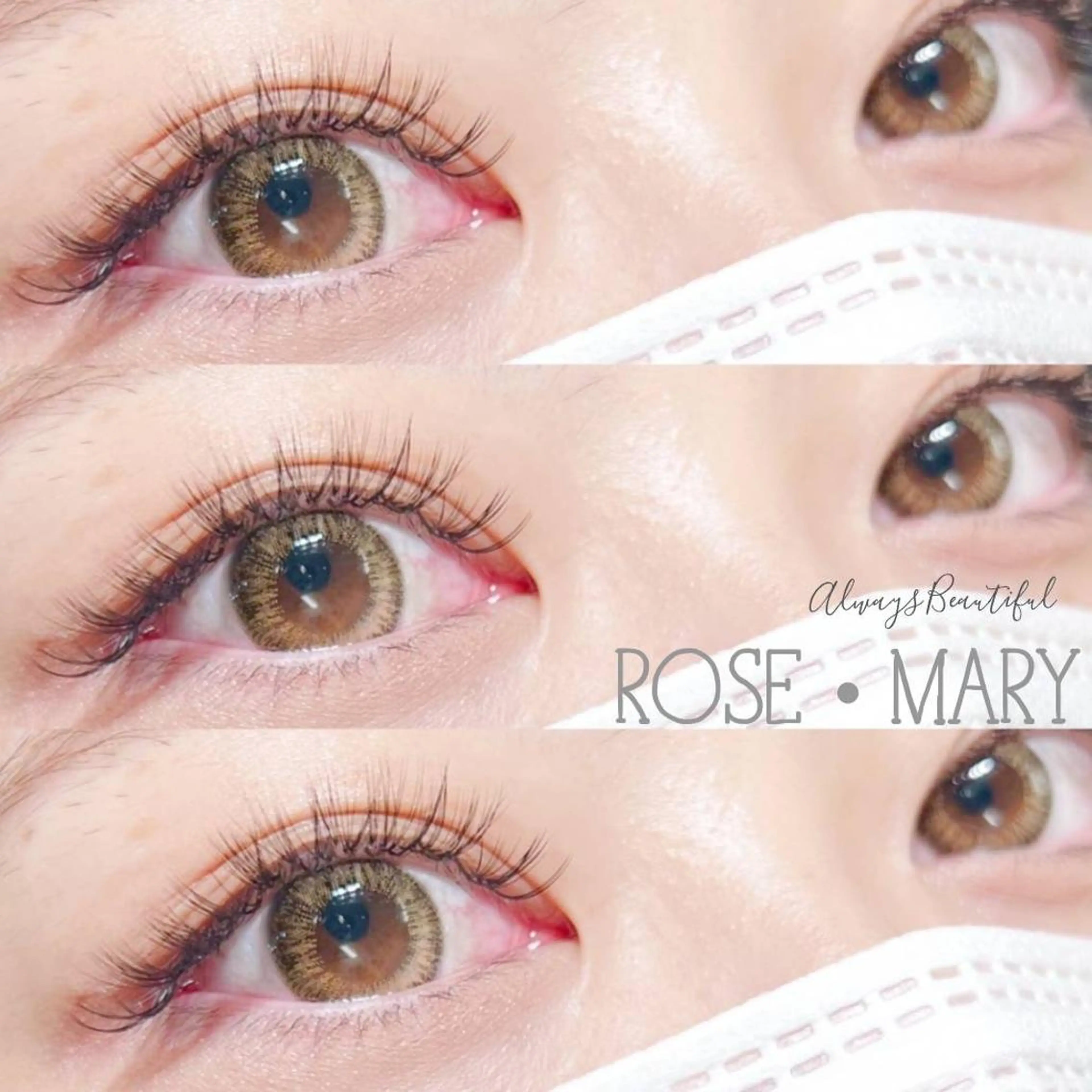 マツエク・マツパ Cカール マツエク ROSE MARY 大竹のマツエク・マツパデザイン