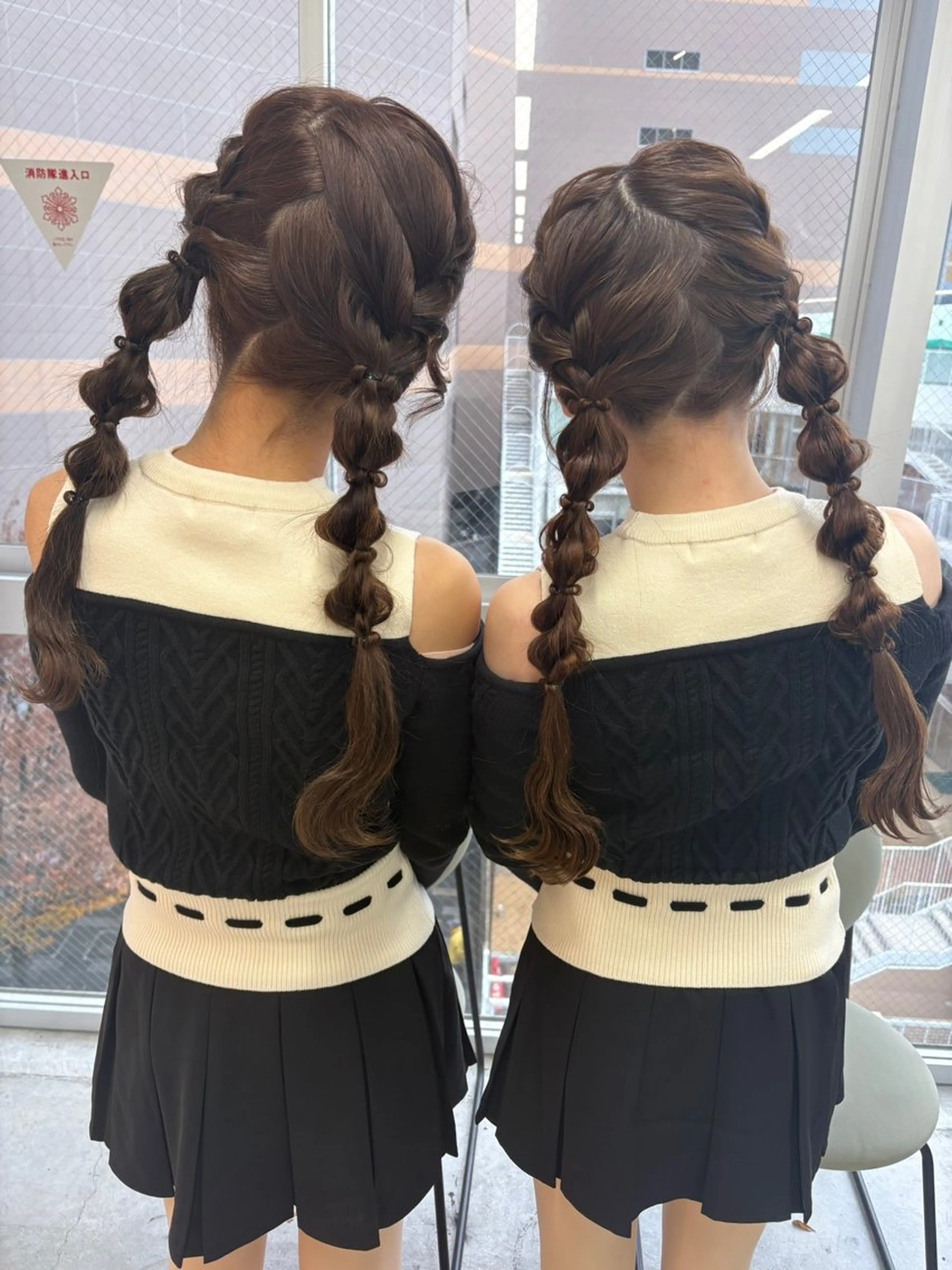 ロング ヘアアレンジ ヘアセット Gisel みらののヘアスタイル