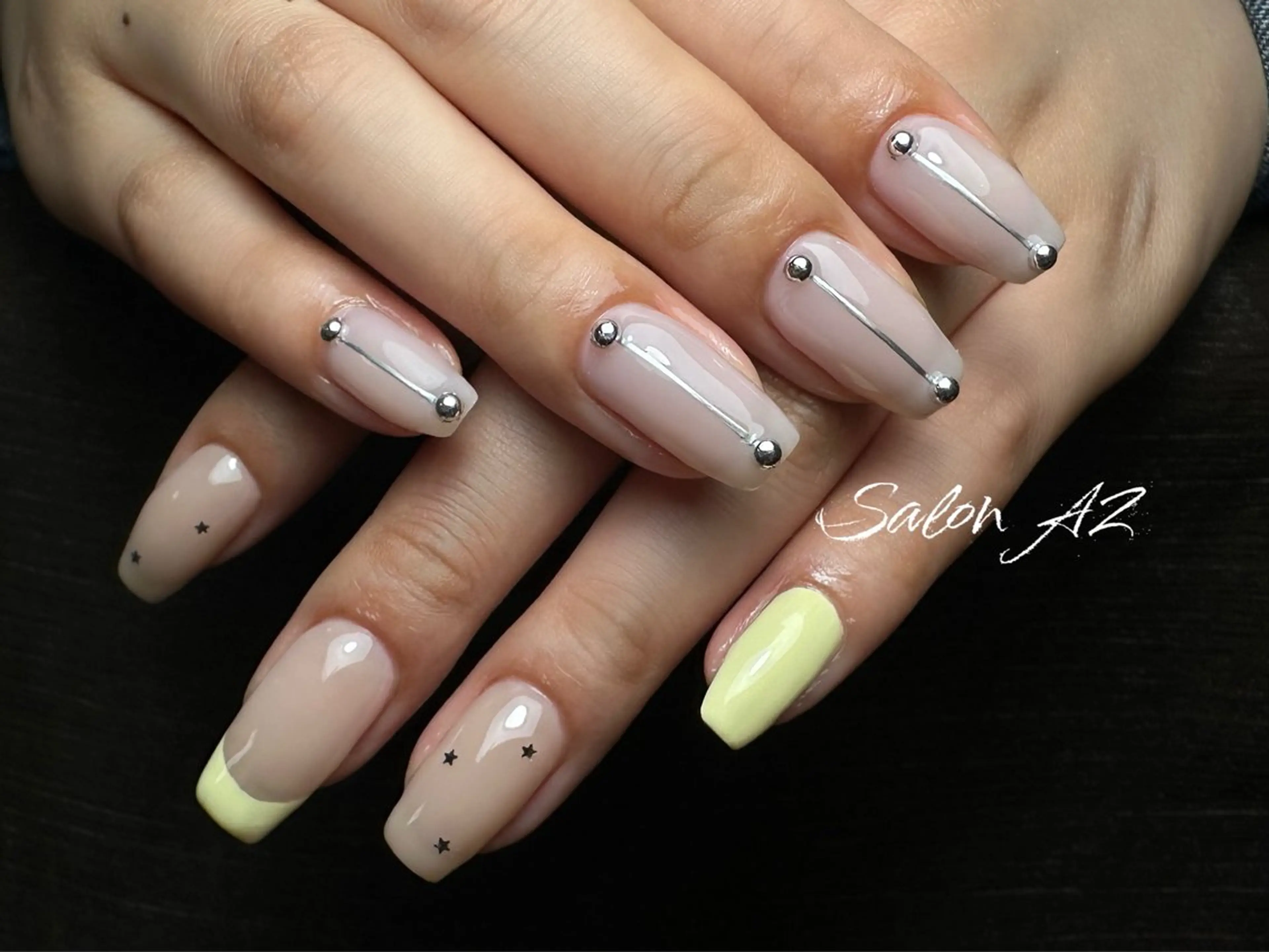 ネイル オフィスネイル ハンドネイル salon AZ NANAのネイルデザイン
