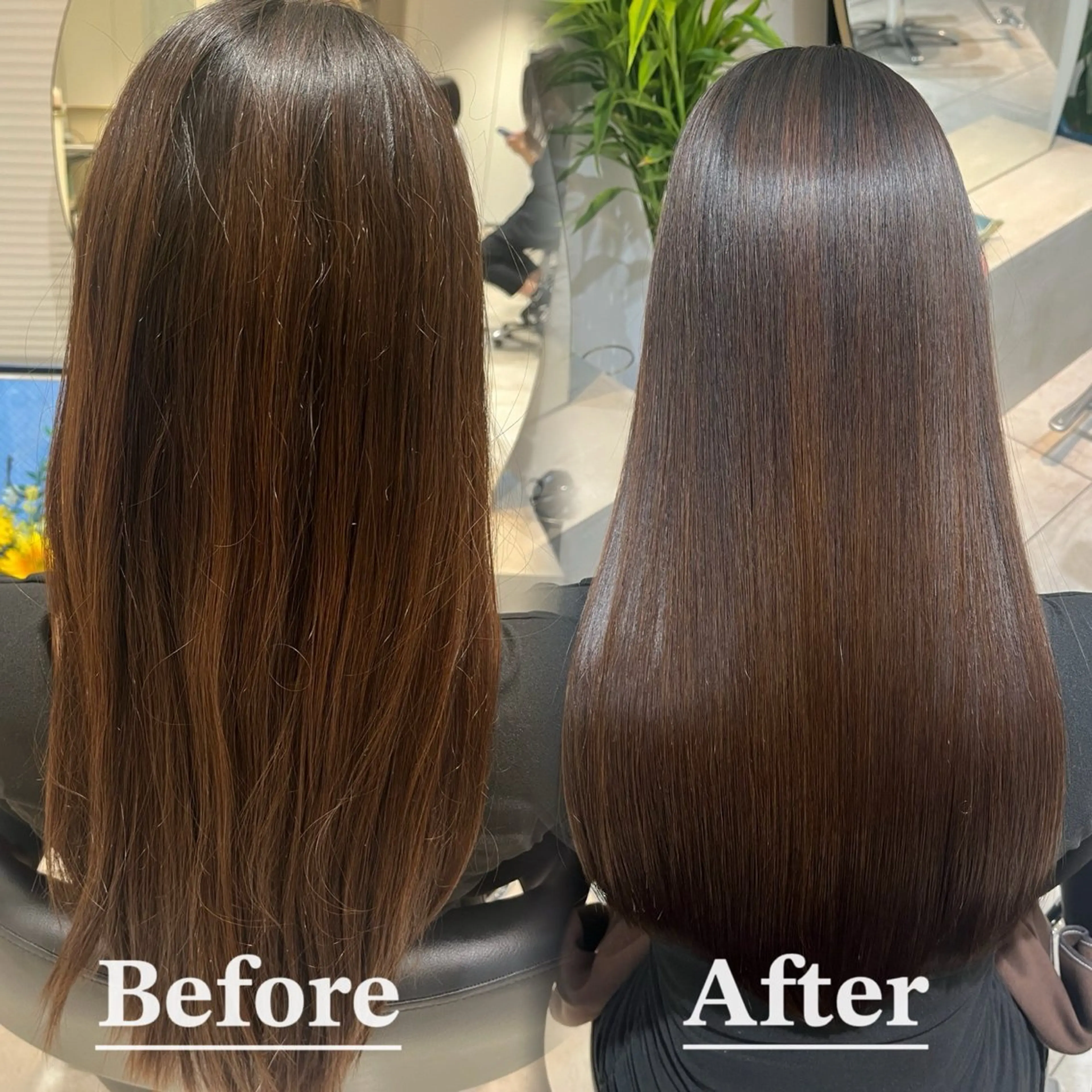 ロング パーマ 縮毛矯正 トリートメント 🫧美髪縮毛矯正🫧 Haruのヘアスタイル