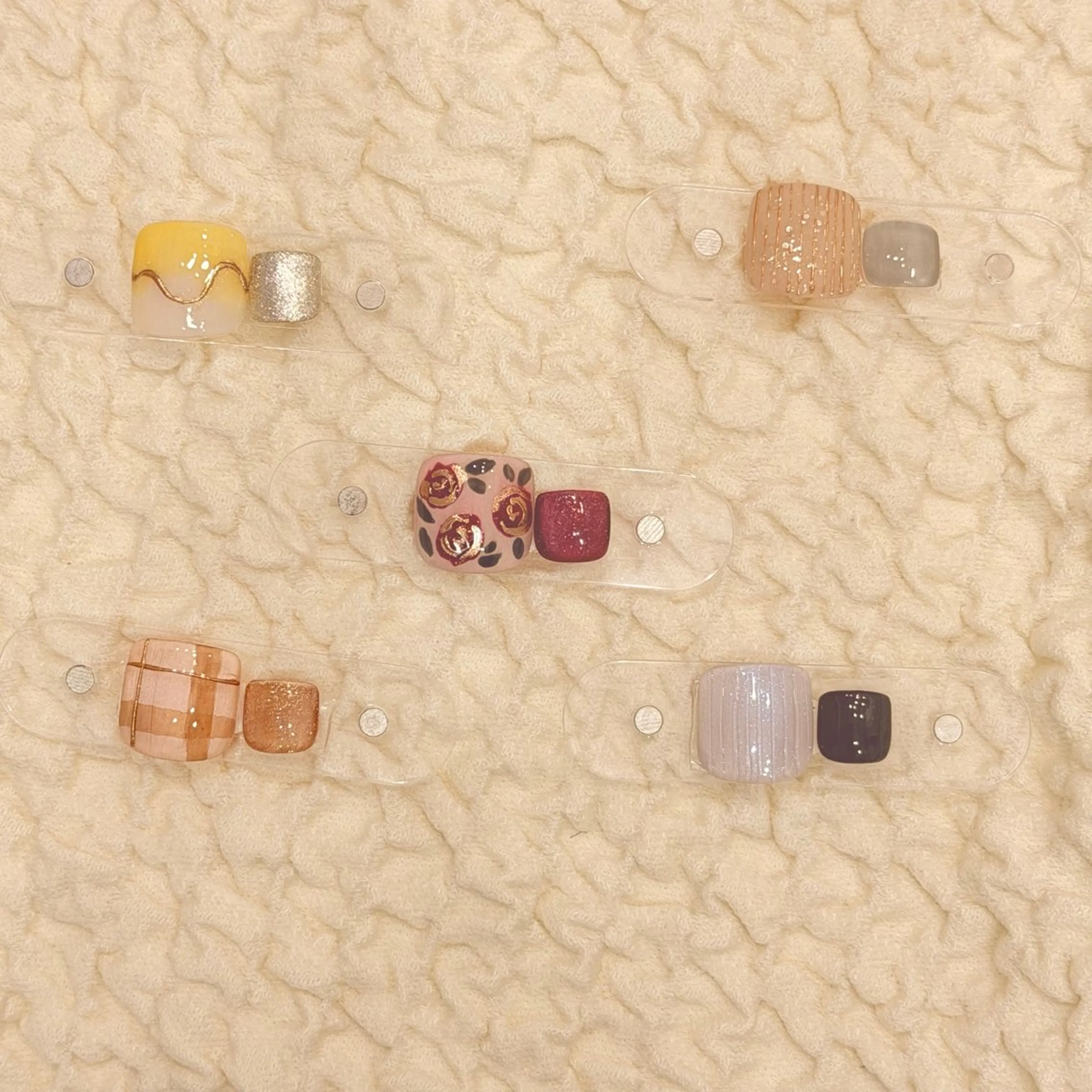 ネイル アートネイル おそろいネイル フットネイル Nail Salon Souriant HARAJUKU所属・Souriant Hitomiのネイルデザイン