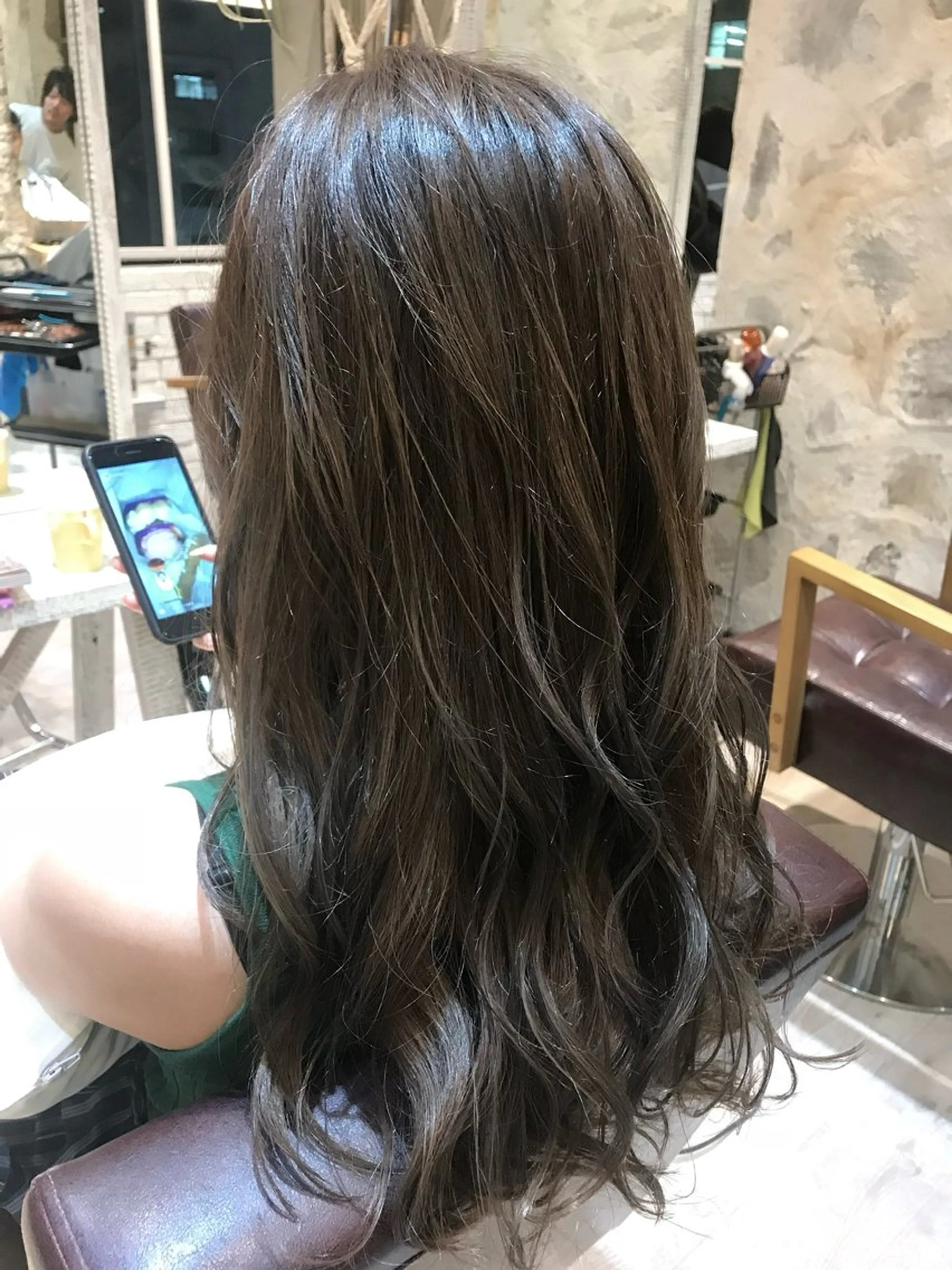 ロング カラー 塚本 昂のヘアスタイル