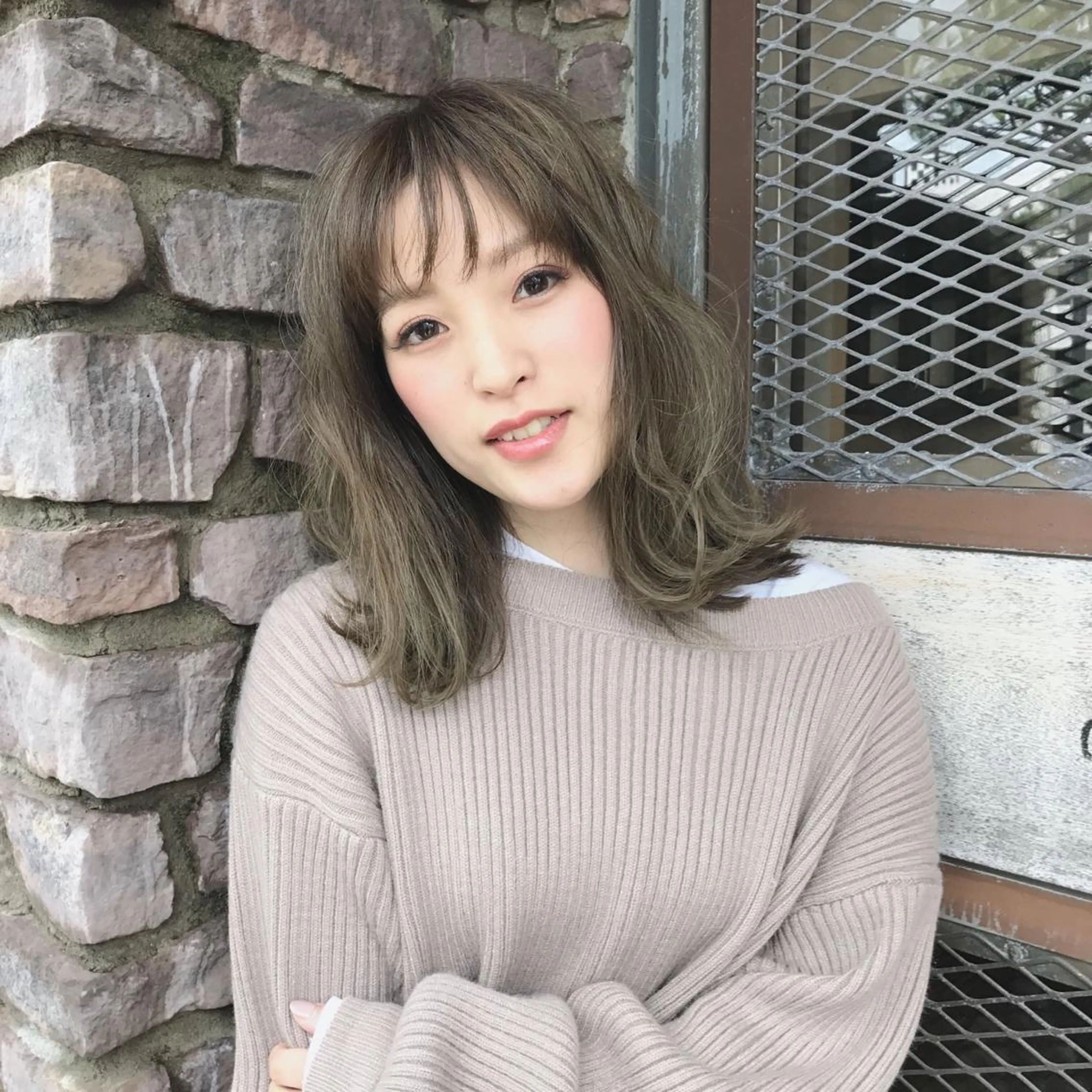 セミロング カラー パーマ ヘアアレンジ タナハラ クミコのその他イメージ