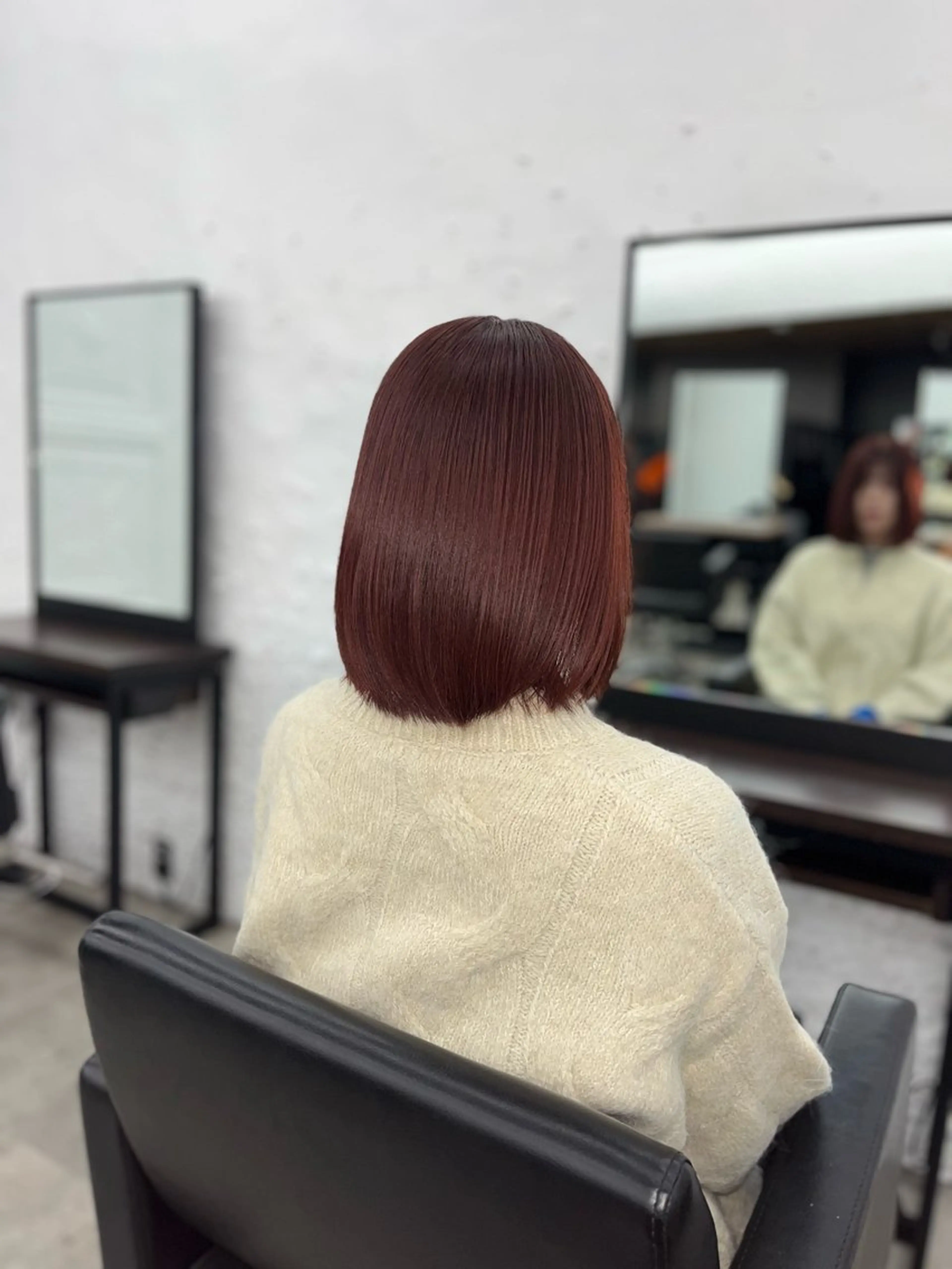 ミディアム ヘアカラー トリートメント 髪質改善/艶髪特化 /透明感✨️こうめいのその他イメージ