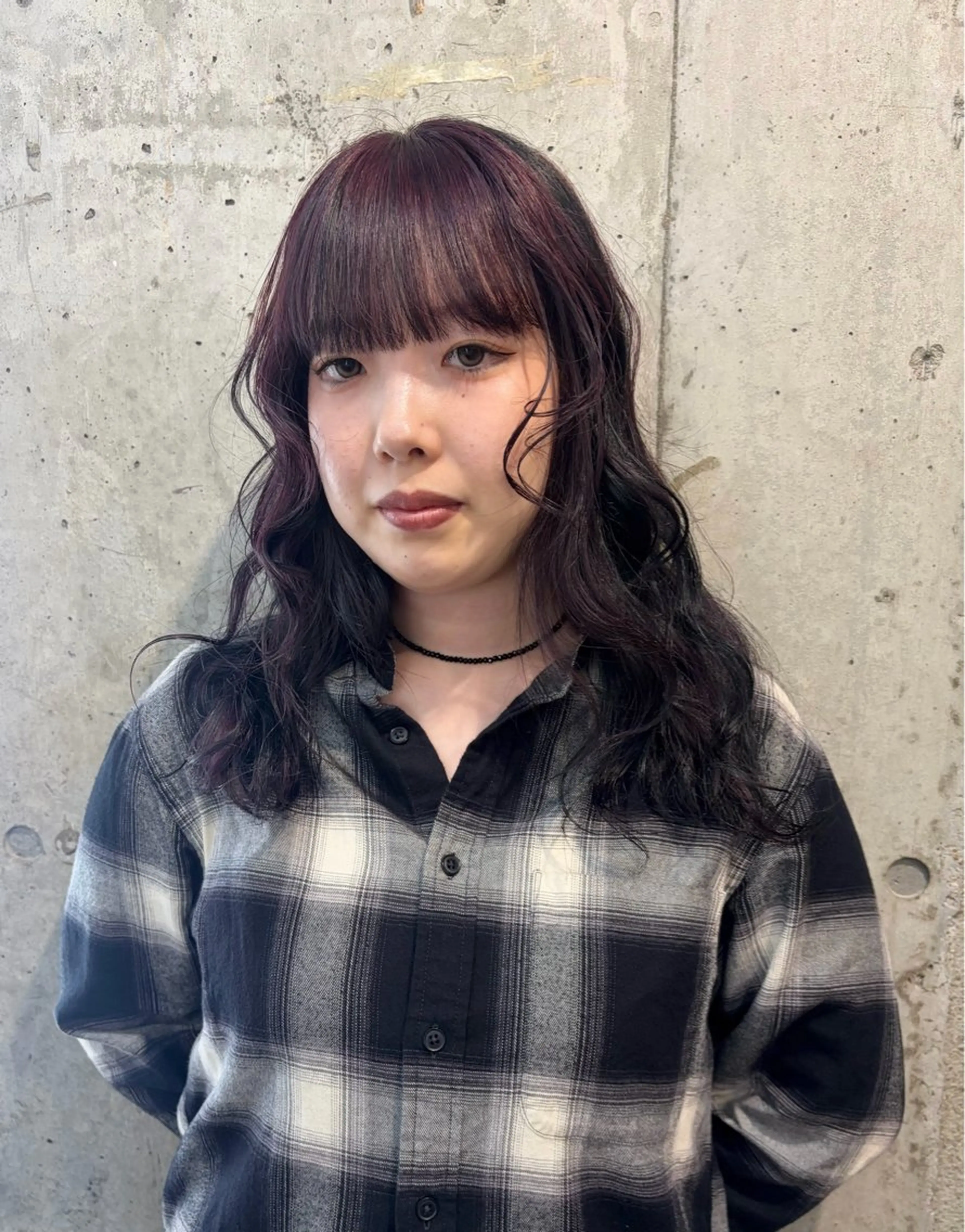 カラー デザインカラー ラベンダーカラー レッドカラー ヘアカラー [lani ] konatsuのヘアスタイル