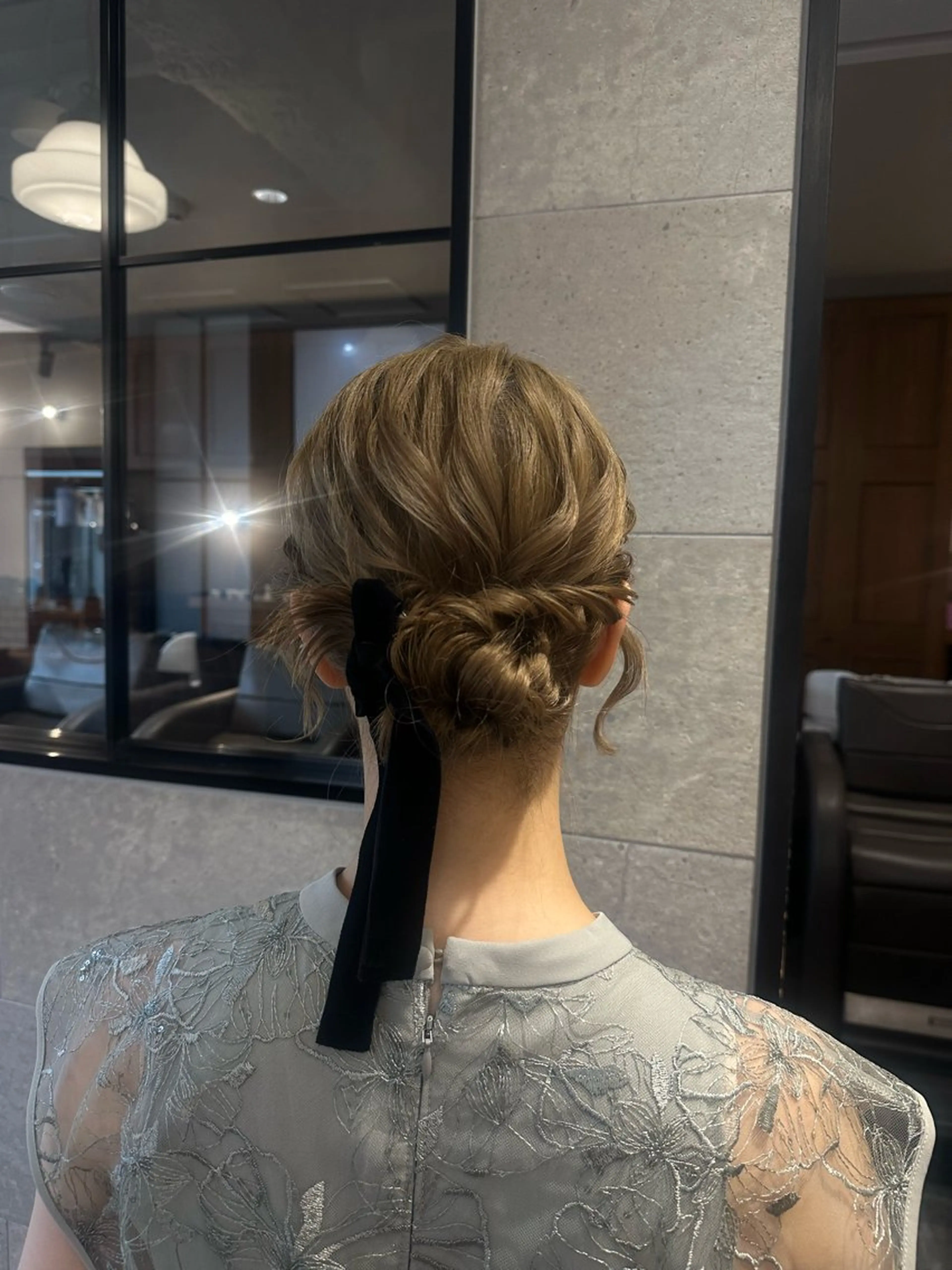 ミディアム ヘアセット メンズ&ヘアアレンジ 🌼みねのヘアスタイル