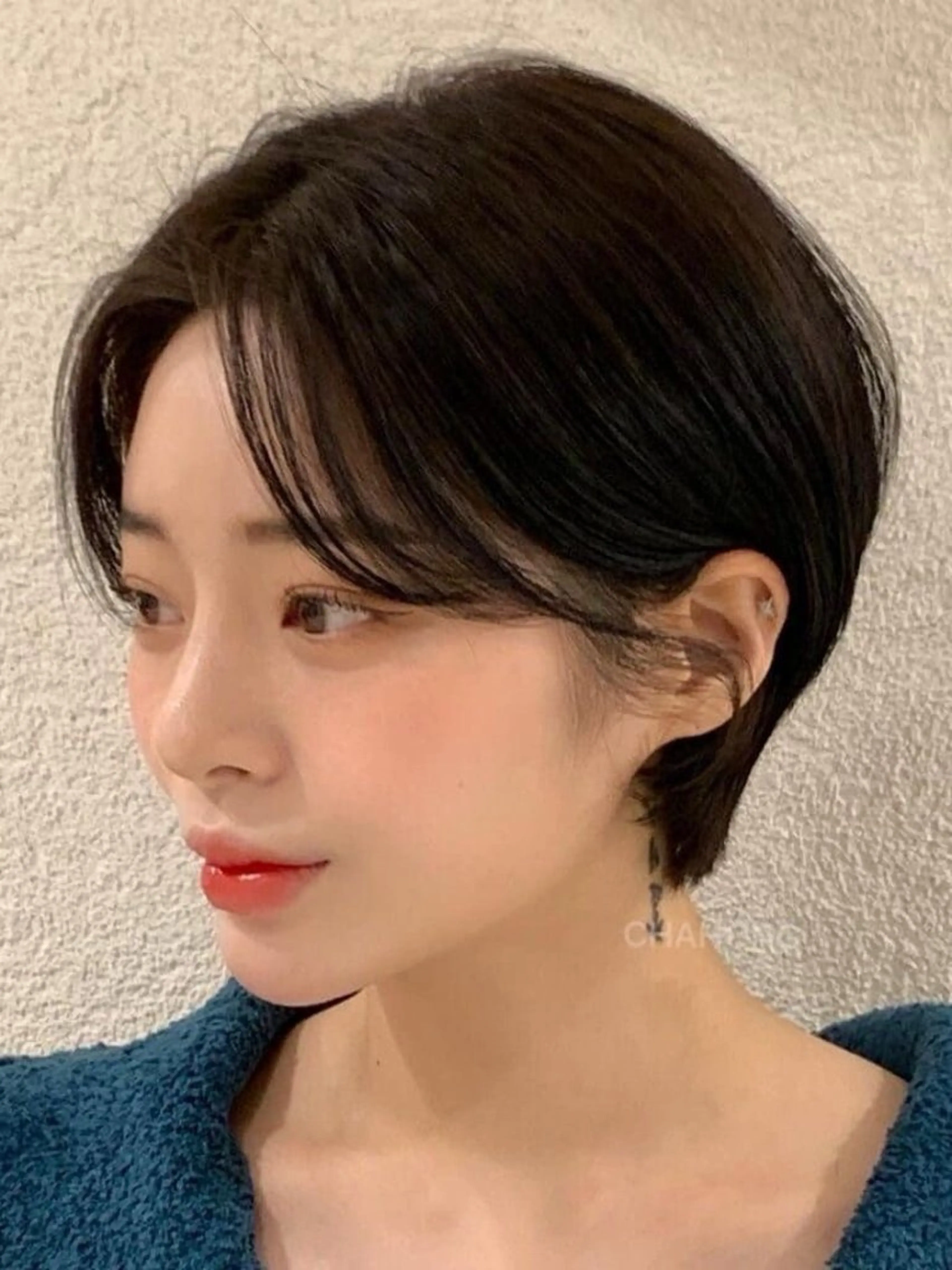 ショート カラー カット ヘアカラー トリートメント 表参道🌿赤み消し カラー/チナツのヘアスタイル