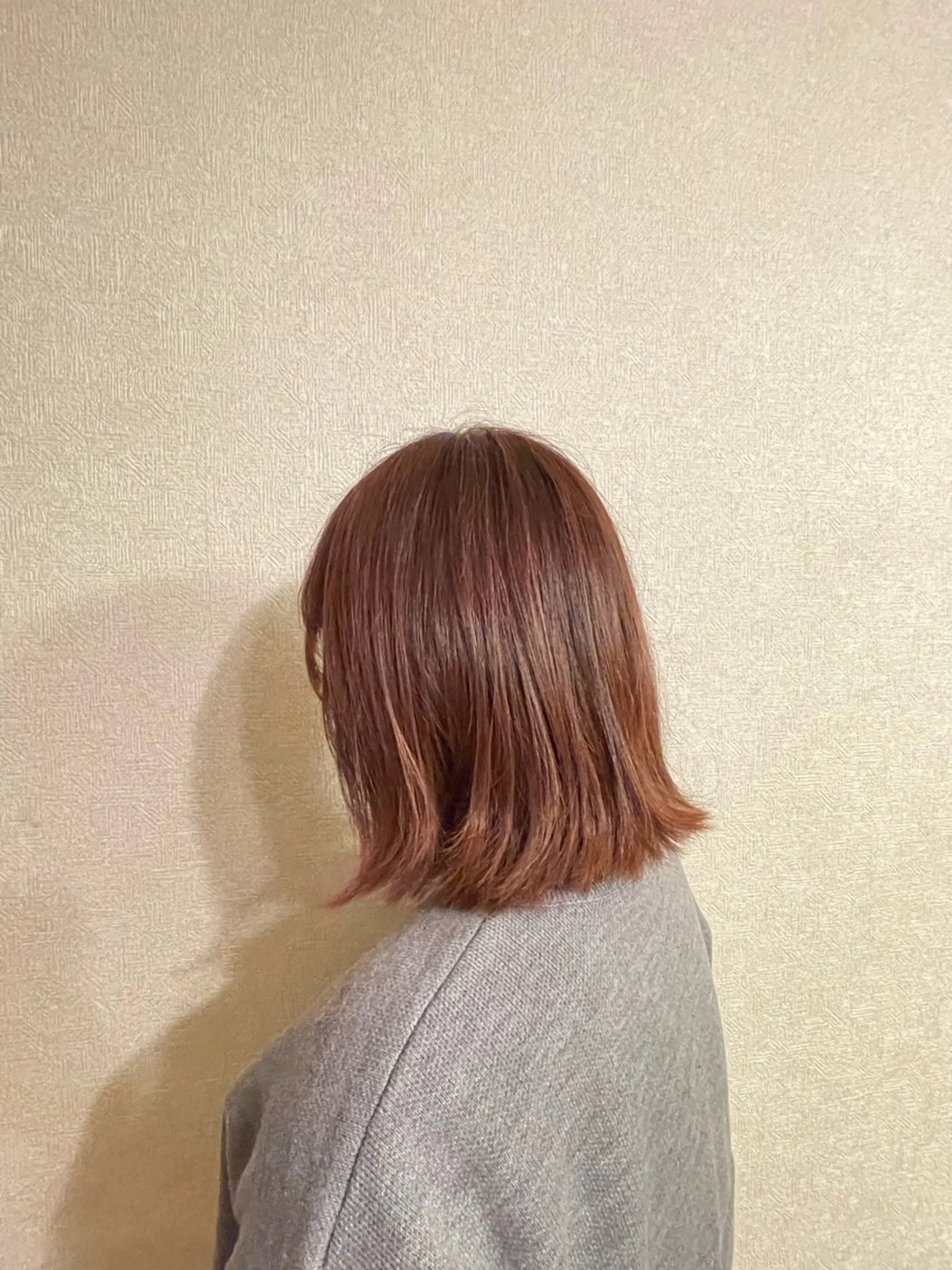 ショート くすみ あやなのヘアスタイル