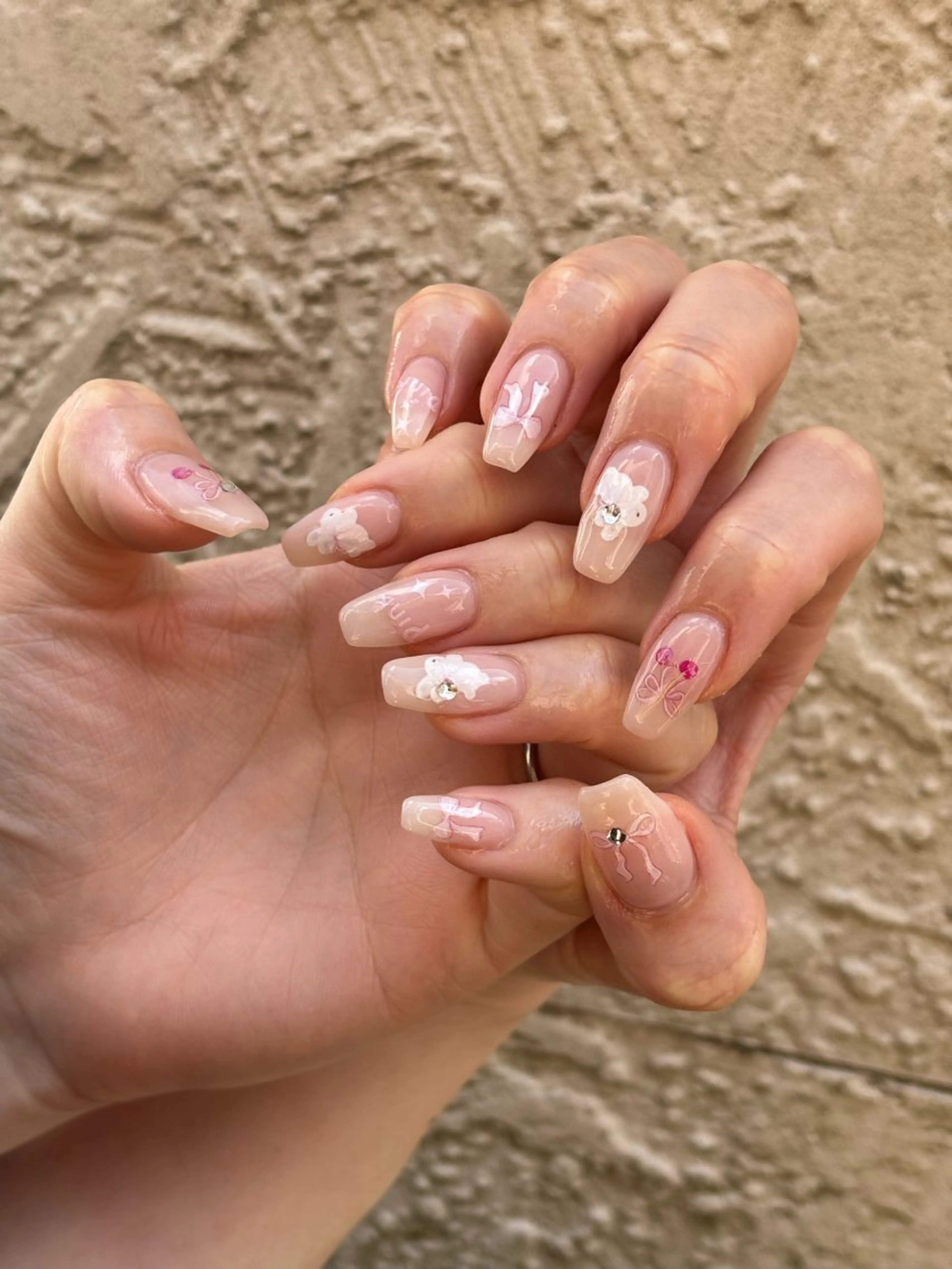 ネイル 持ち込み ハンドネイル nails 🎀meのネイルデザイン