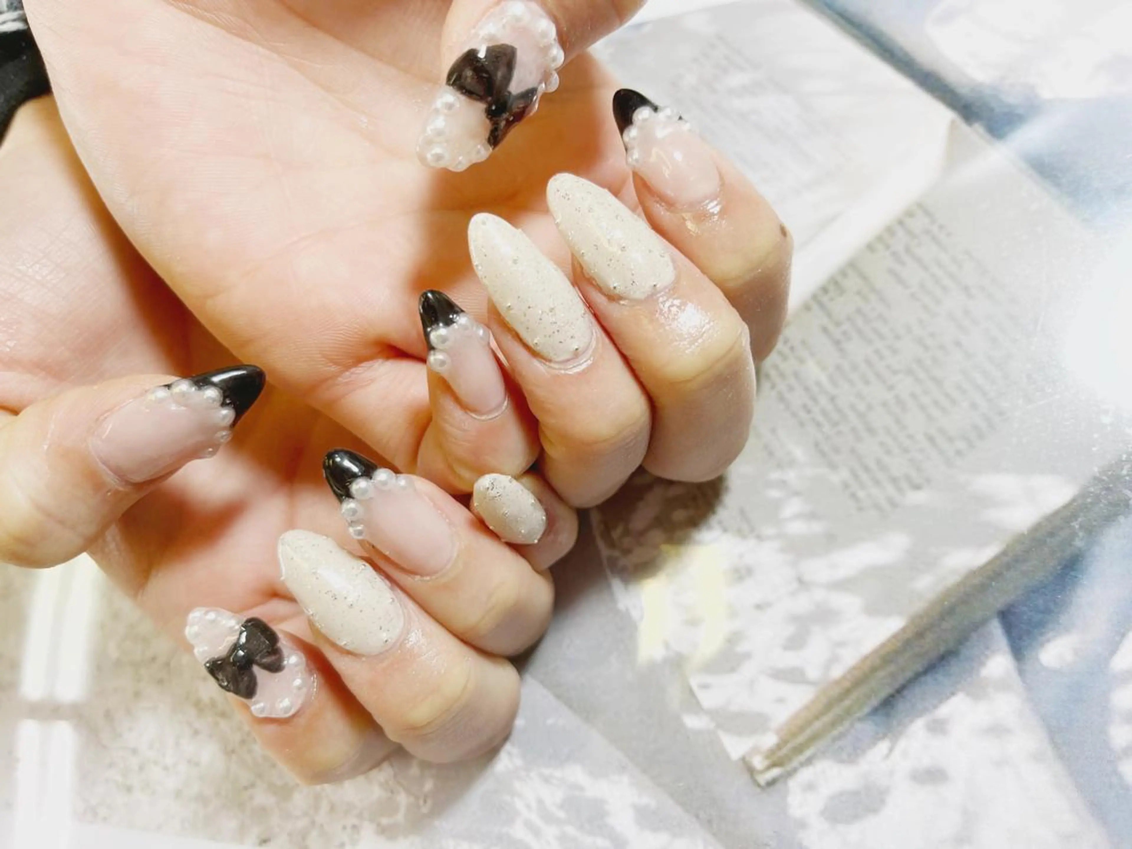 セミロング ネイル H NANAのネイルデザイン