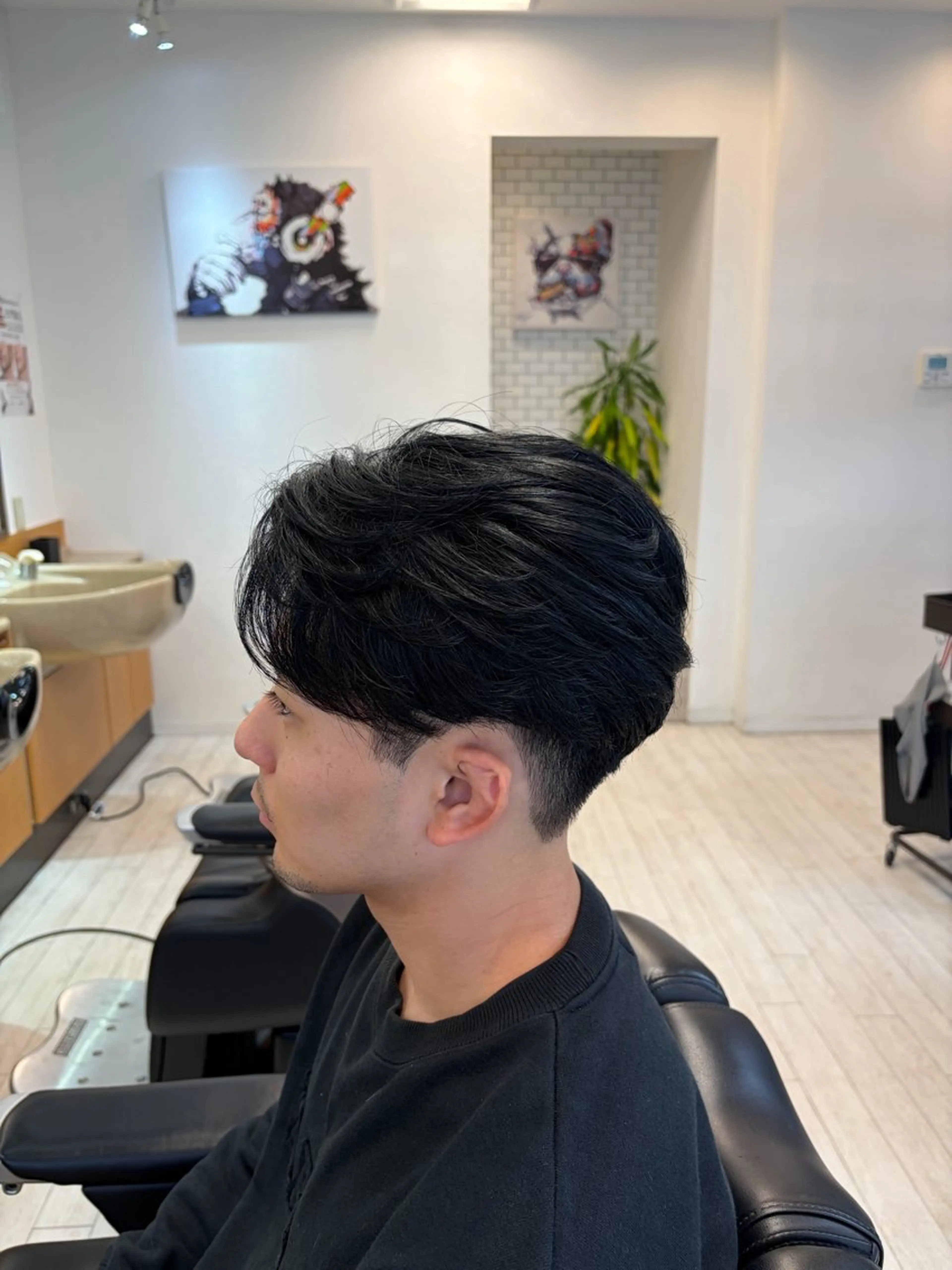 カラー パーマ メンズ men'sヤマカワ /【琉生】のヘアスタイル