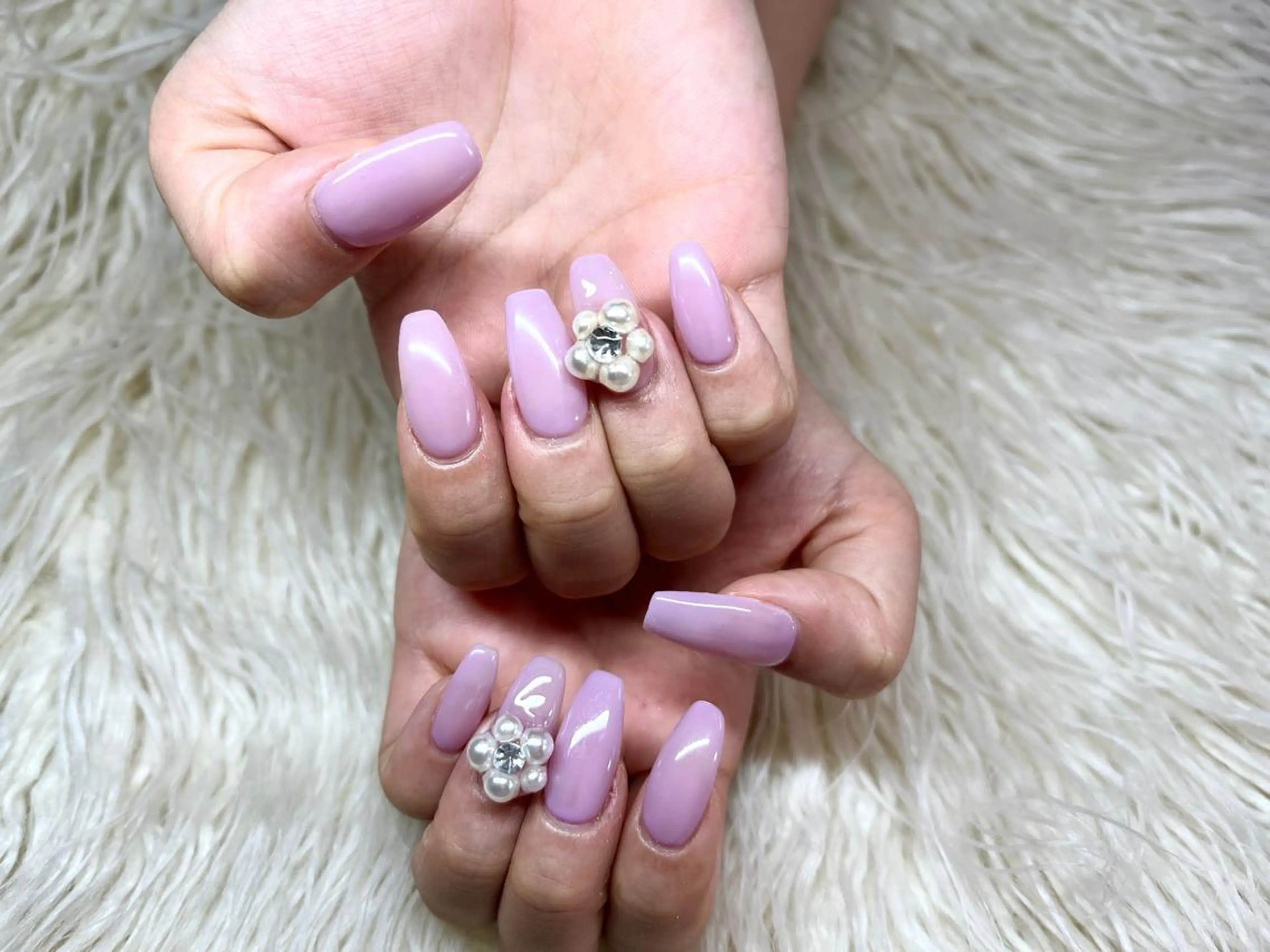 ネイル ワンカラーネイル ハンドネイル Nail salon LuaRのネイルデザイン