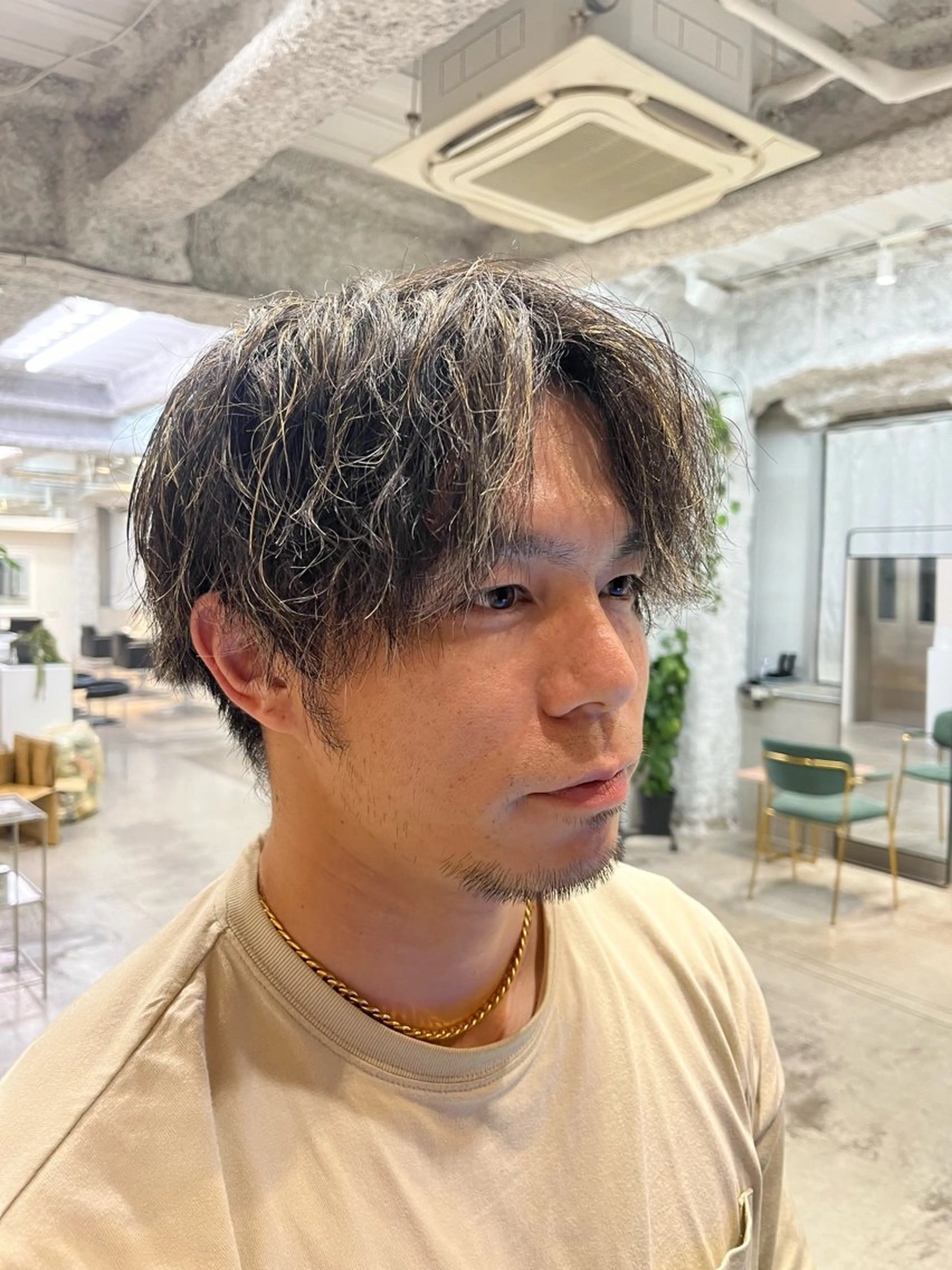 メンズ メンズハイライト ANY/メンズ特化/ シバヤ　ユウキのヘアスタイル