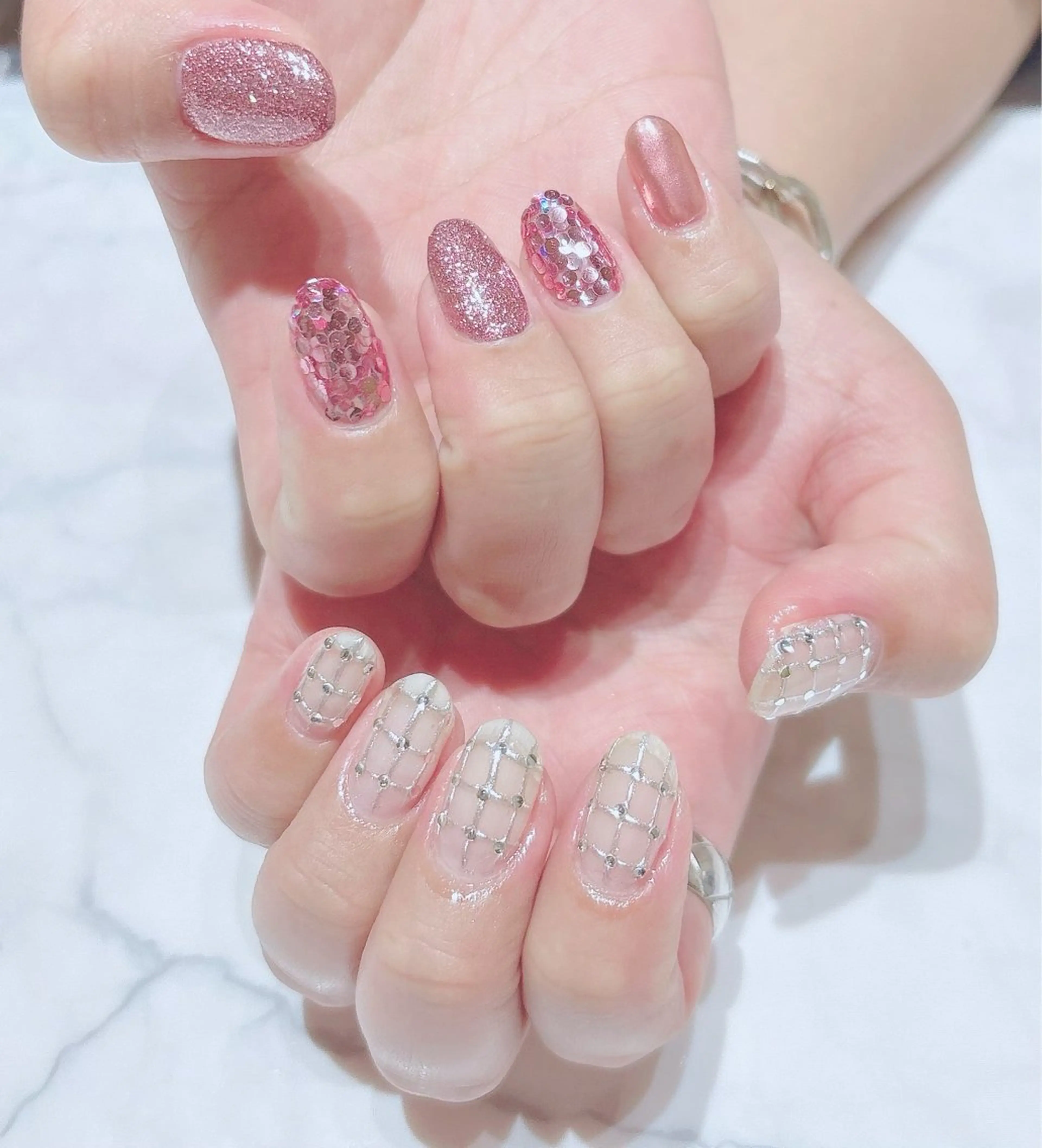 ネイル 持ち込み ネイルサロン Belleのネイルデザイン