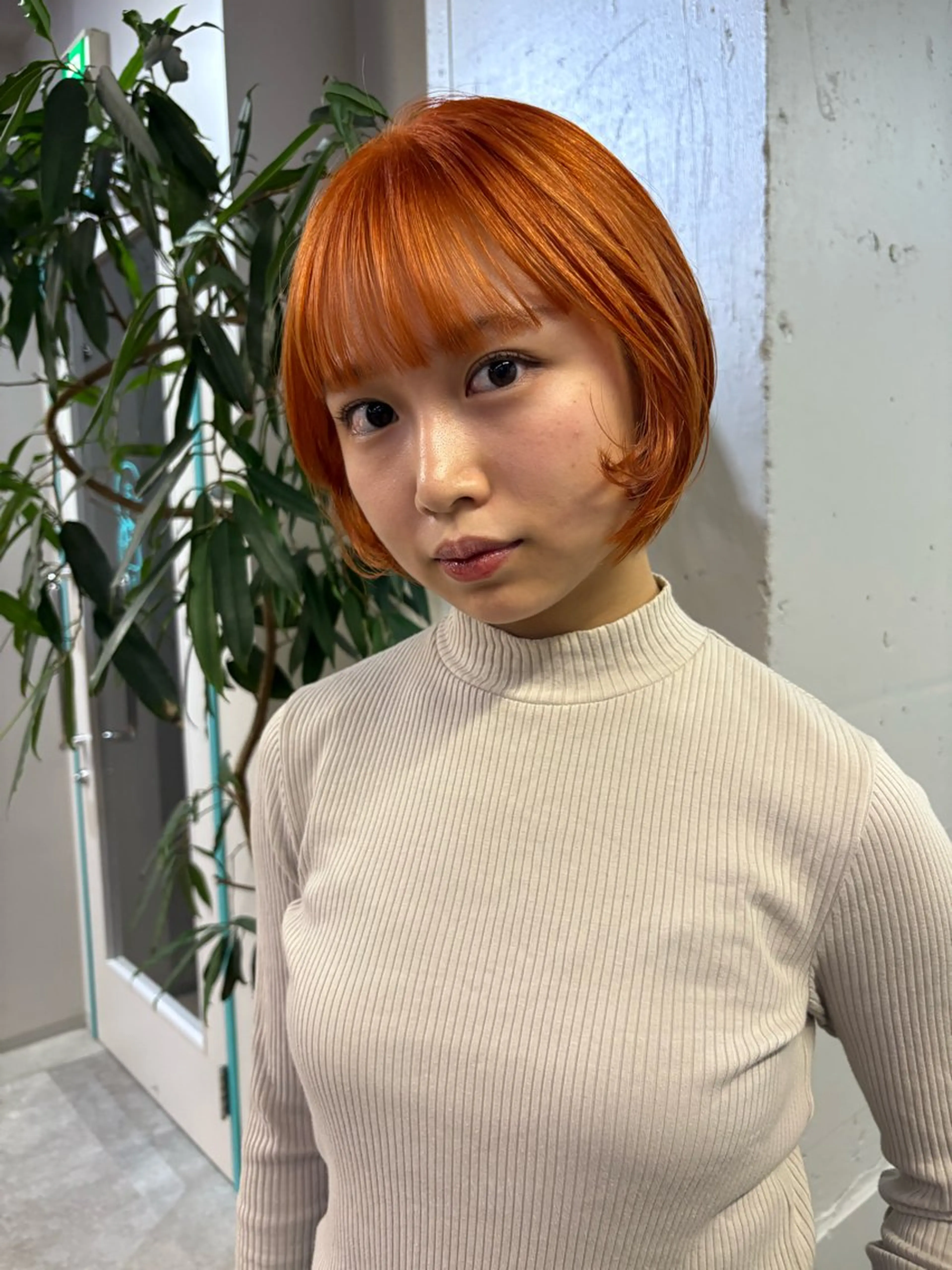 カラー ヘアカラー ハイトーン レイヤー🎀meiのヘアスタイル