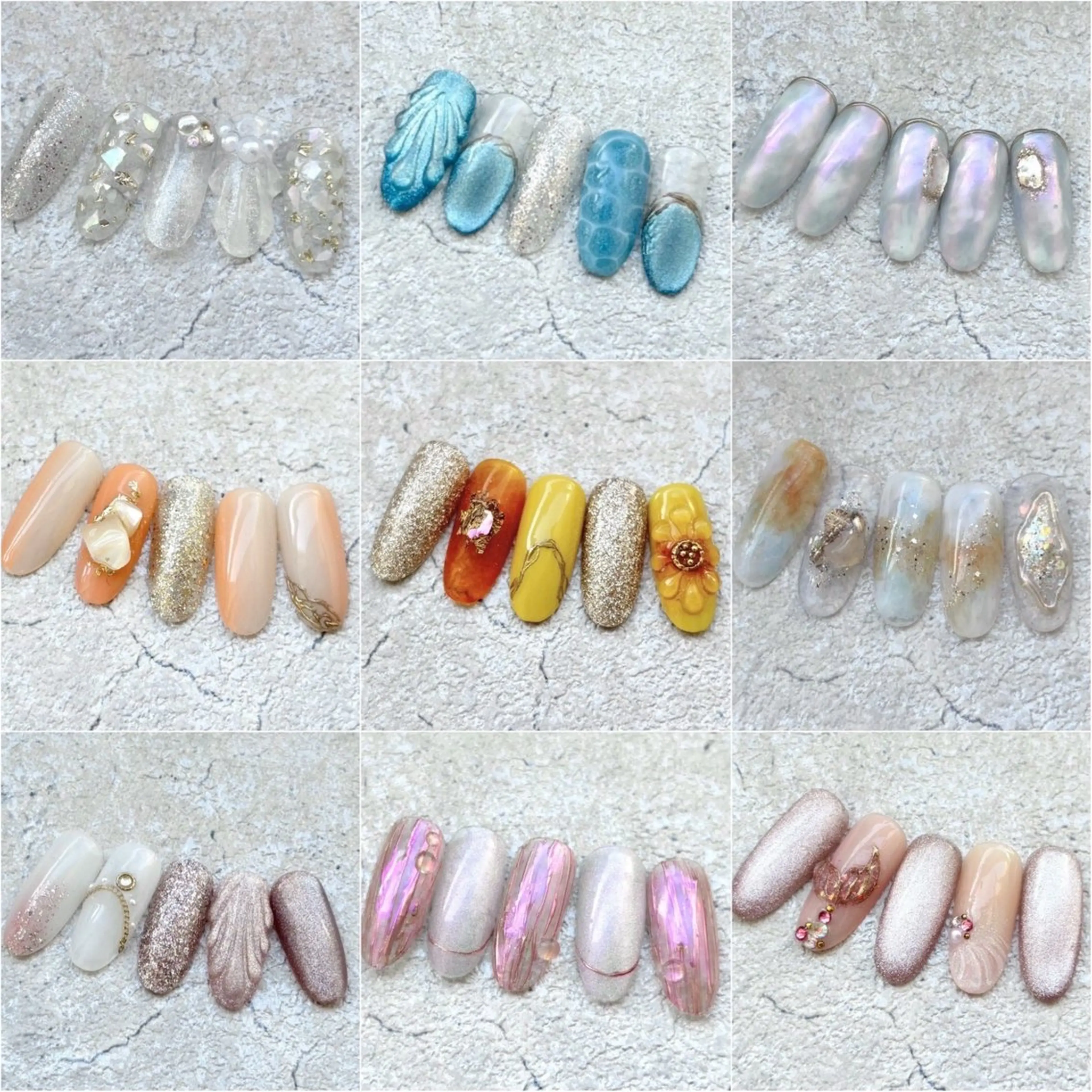 🌷オフ/ケア込🌷サンプルから選ぶトレンドコース🩵オフあり🩵の写真