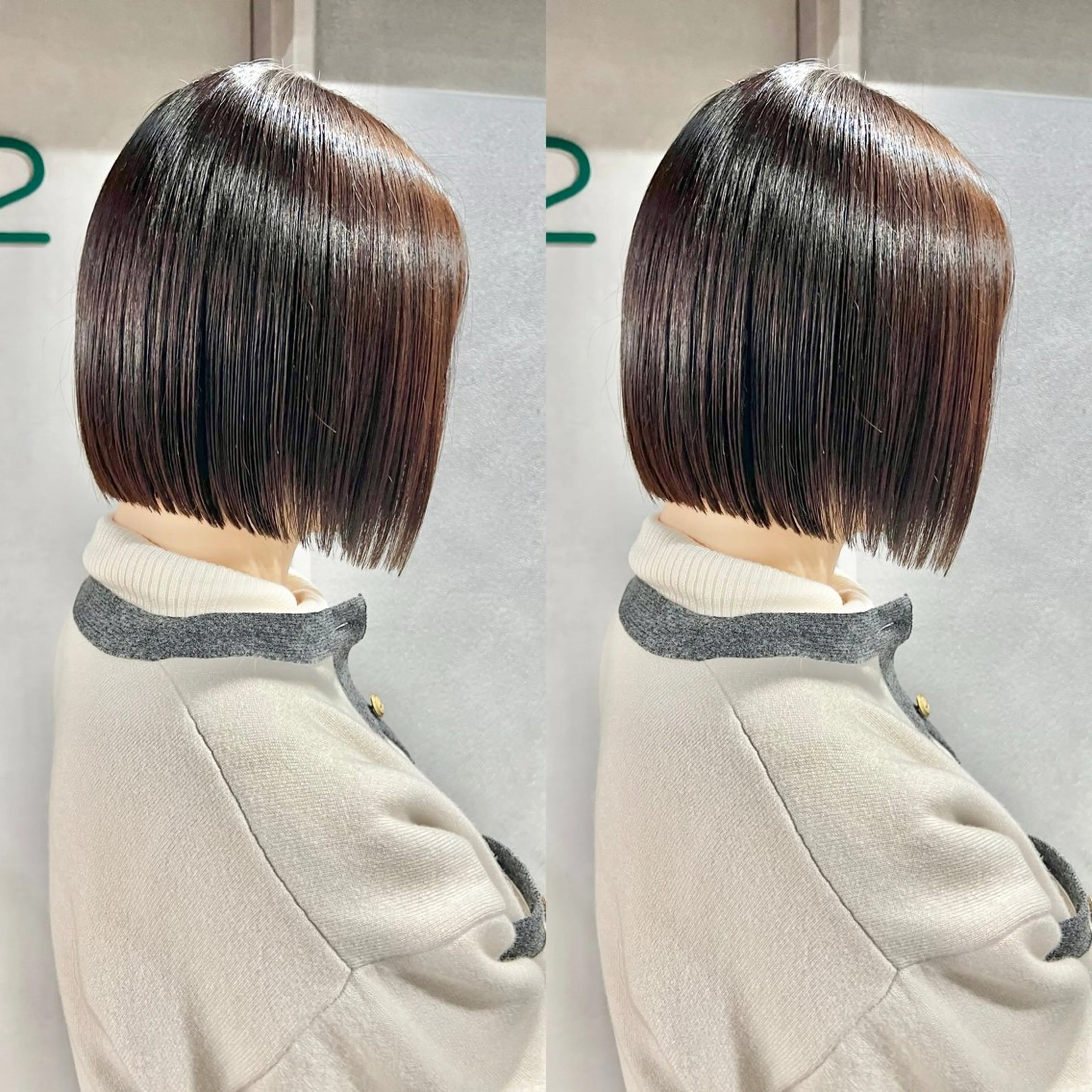 ショート ボブ/髪質改善/ ミディアム/浅川俊輝のヘアスタイル